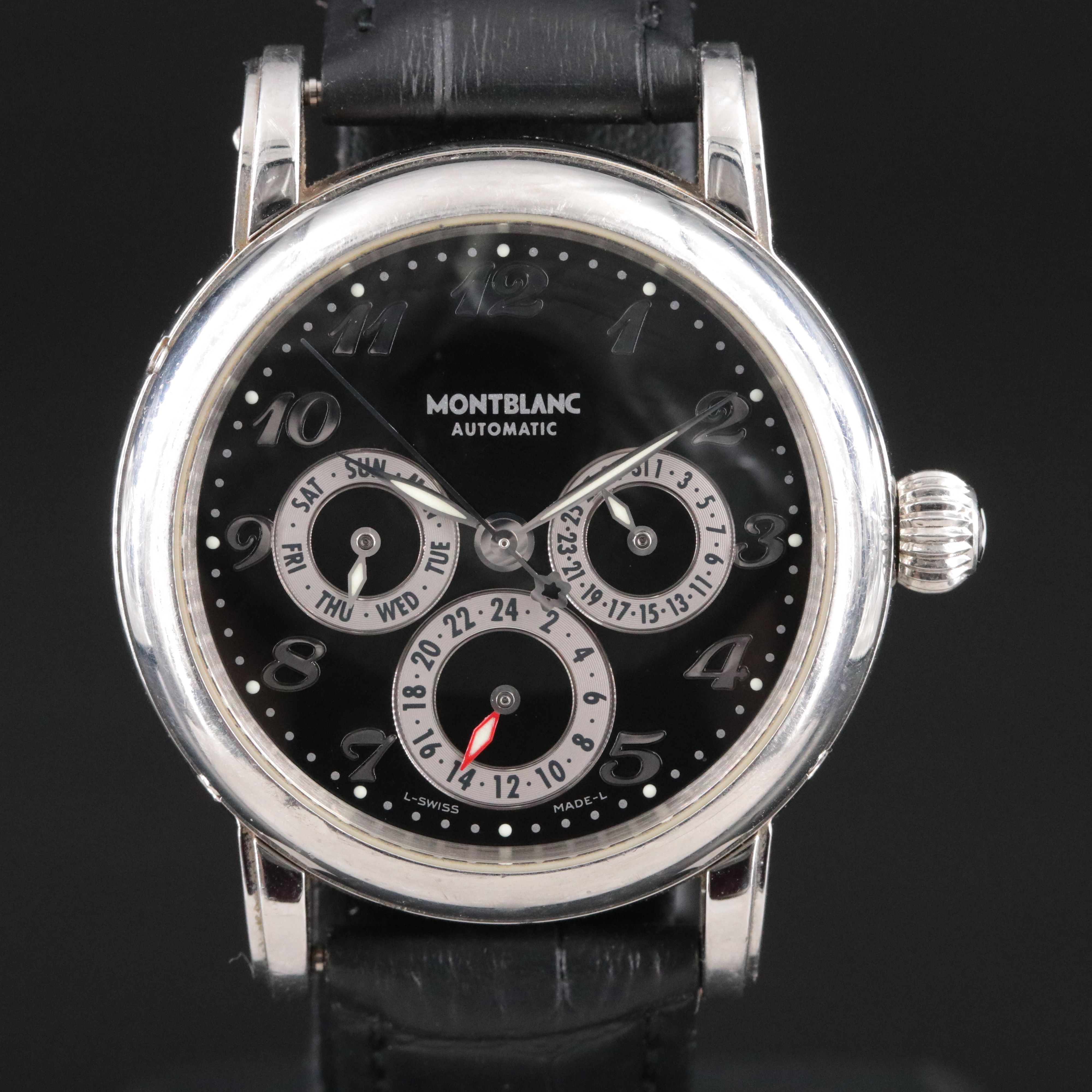 Montblanc Meisterstück Dual Time GMT 7018 Automatic Watch