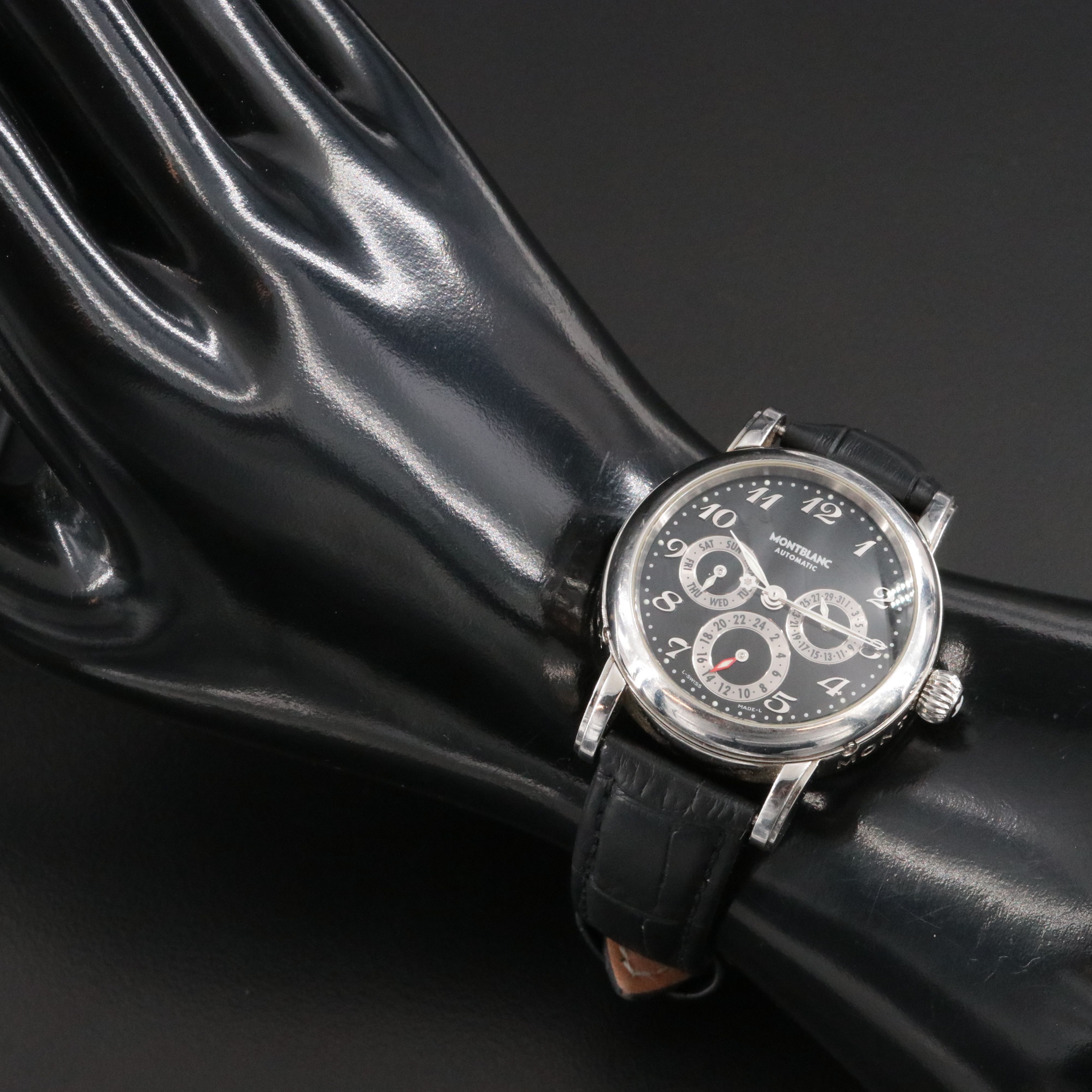 Montblanc Meisterstück Dual Time GMT 7018 Automatic Watch