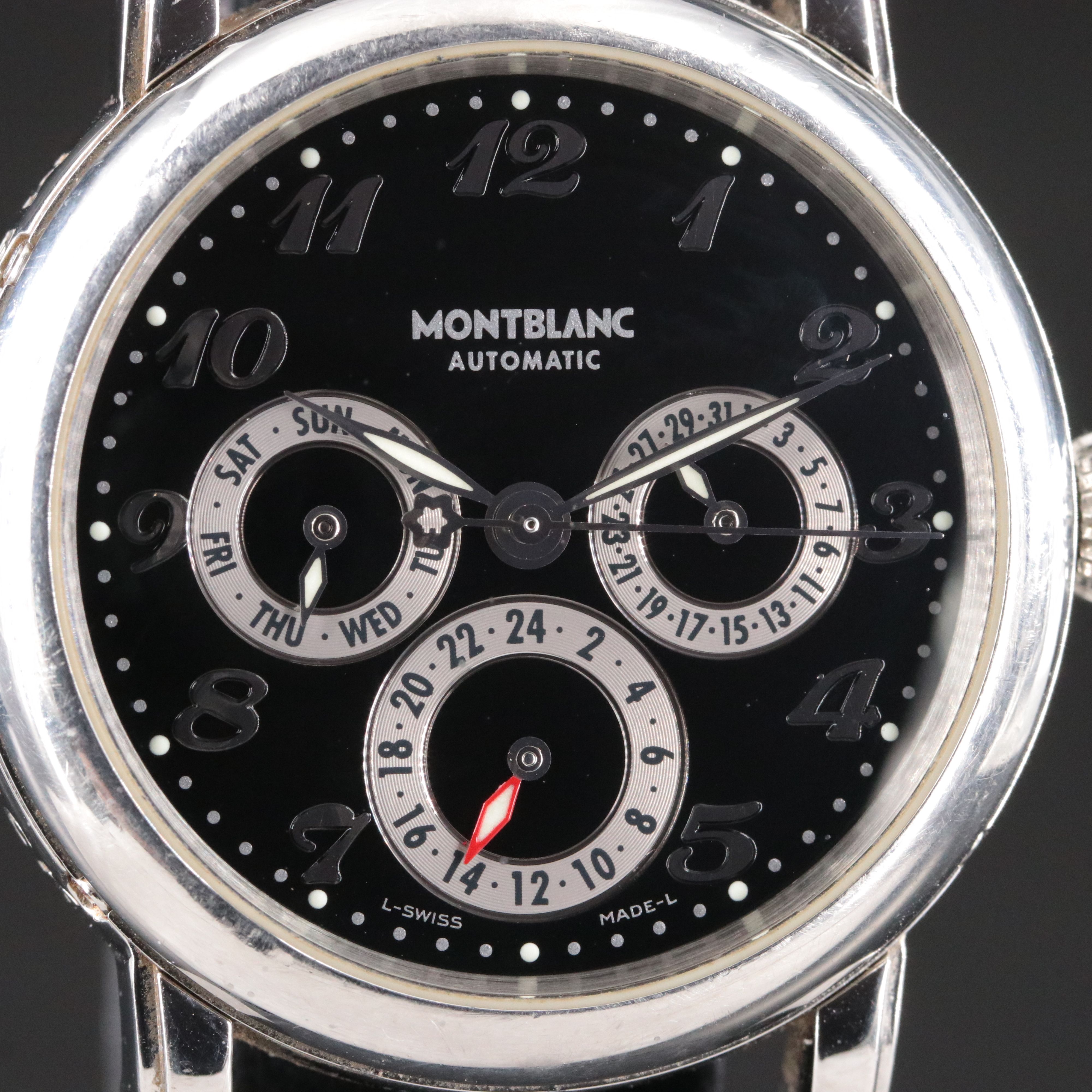 Montblanc Meisterstück Dual Time GMT 7018 Automatic Watch