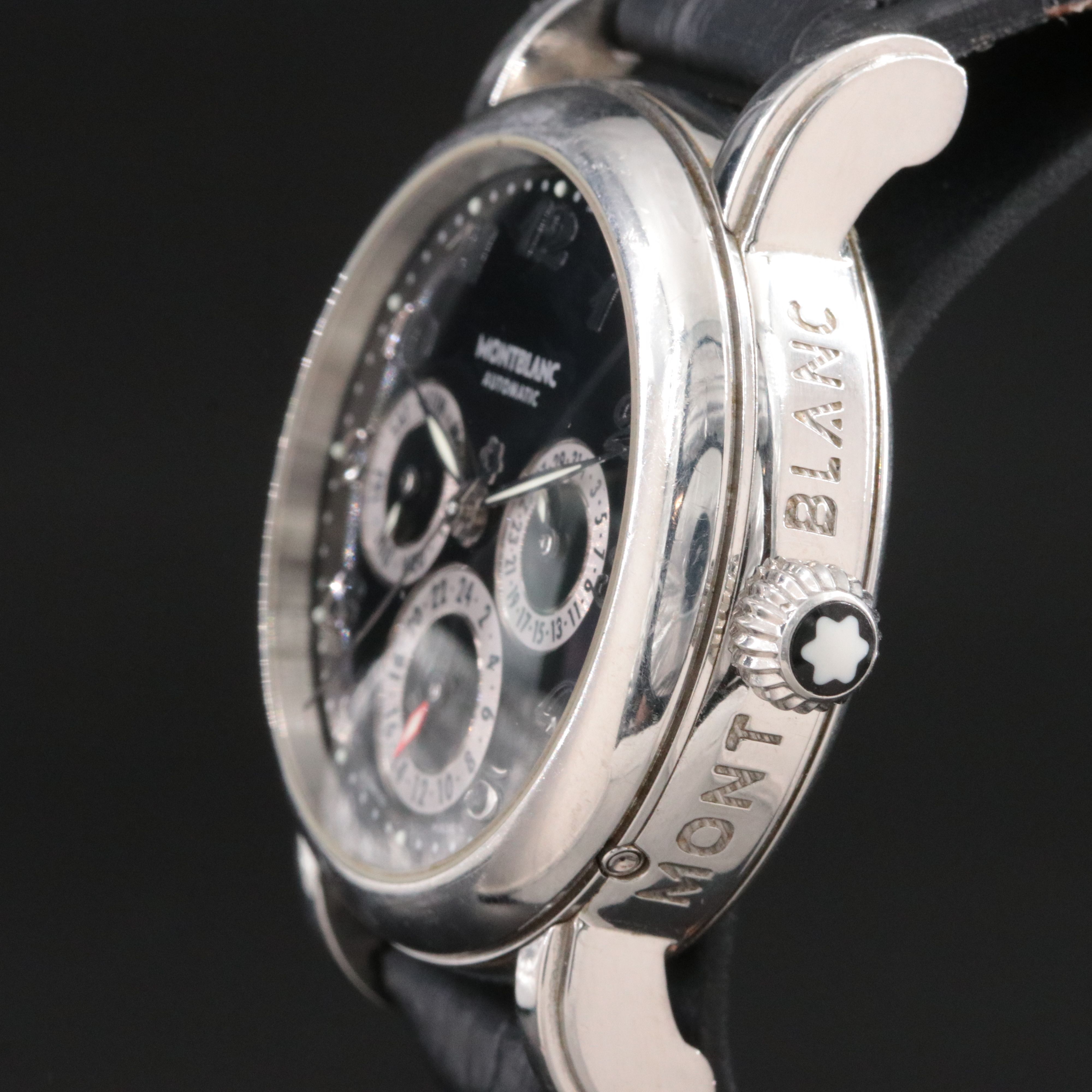 Montblanc Meisterstück Dual Time GMT 7018 Automatic Watch