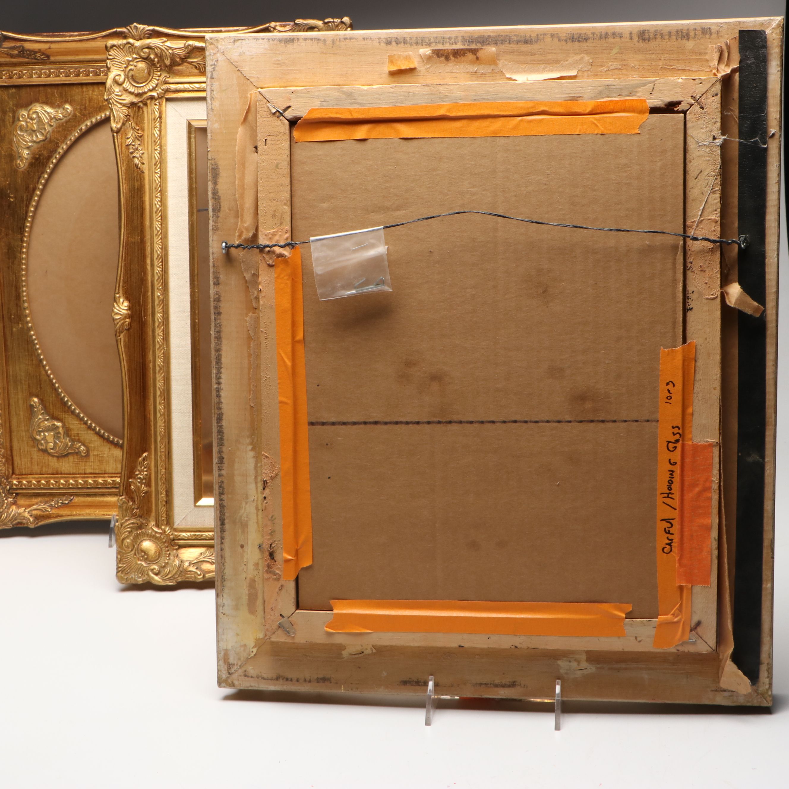 Baroque Style Giltwood Picture Frames