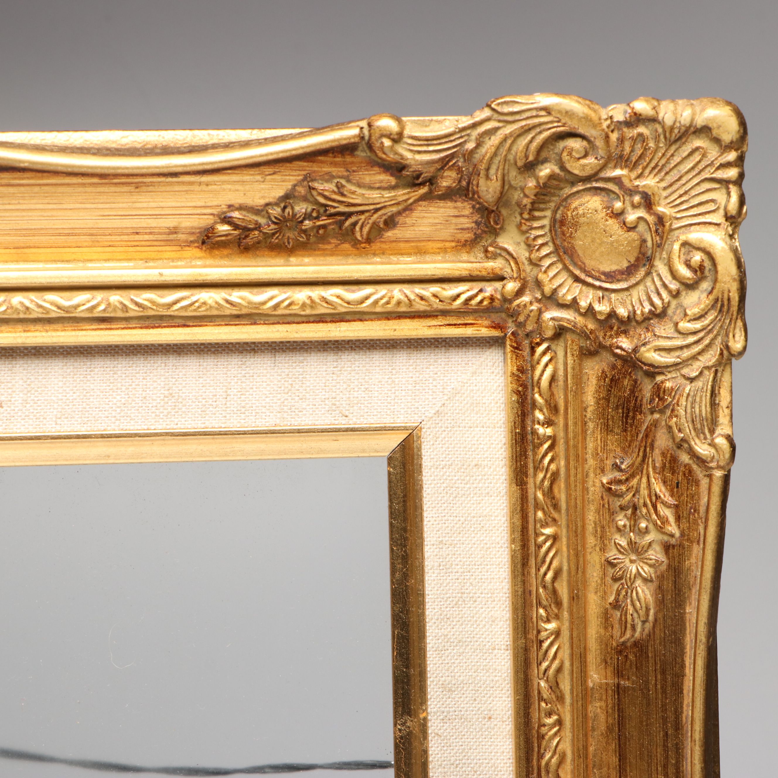 Baroque Style Giltwood Picture Frames