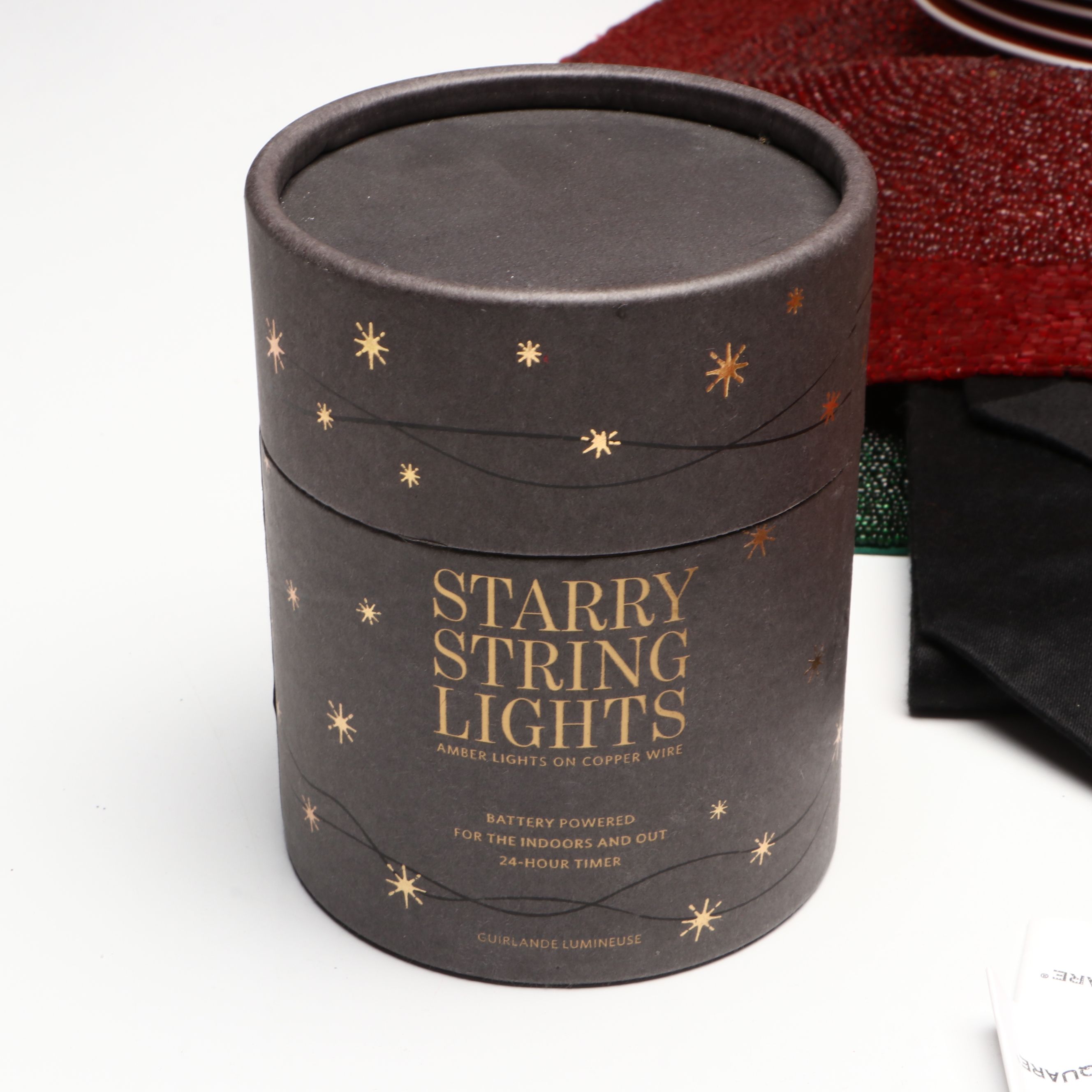 Sakura "Holiday Abundance" Ceramic Salad Plates with Other Festive Tableware