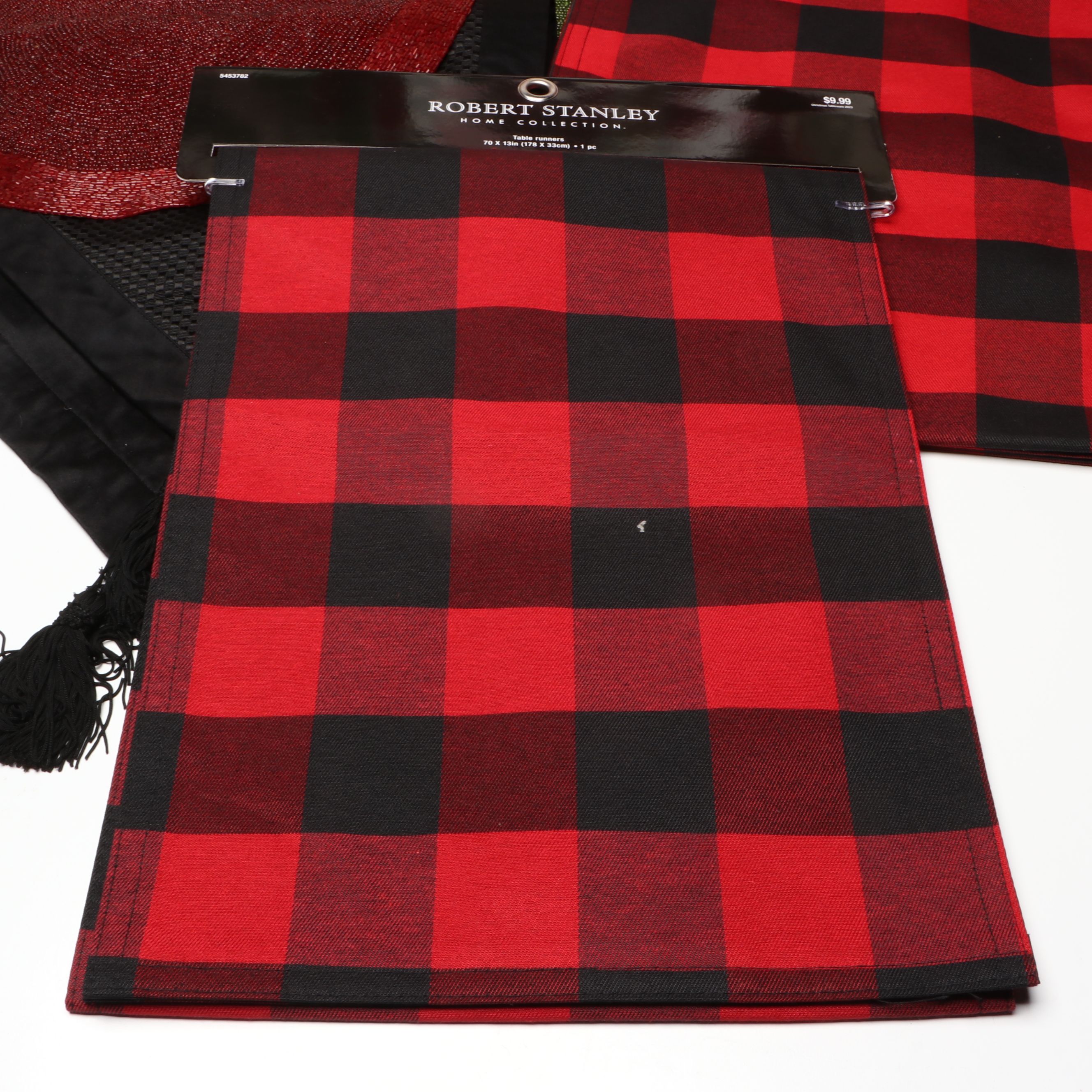 Sakura "Holiday Abundance" Ceramic Salad Plates with Other Festive Tableware