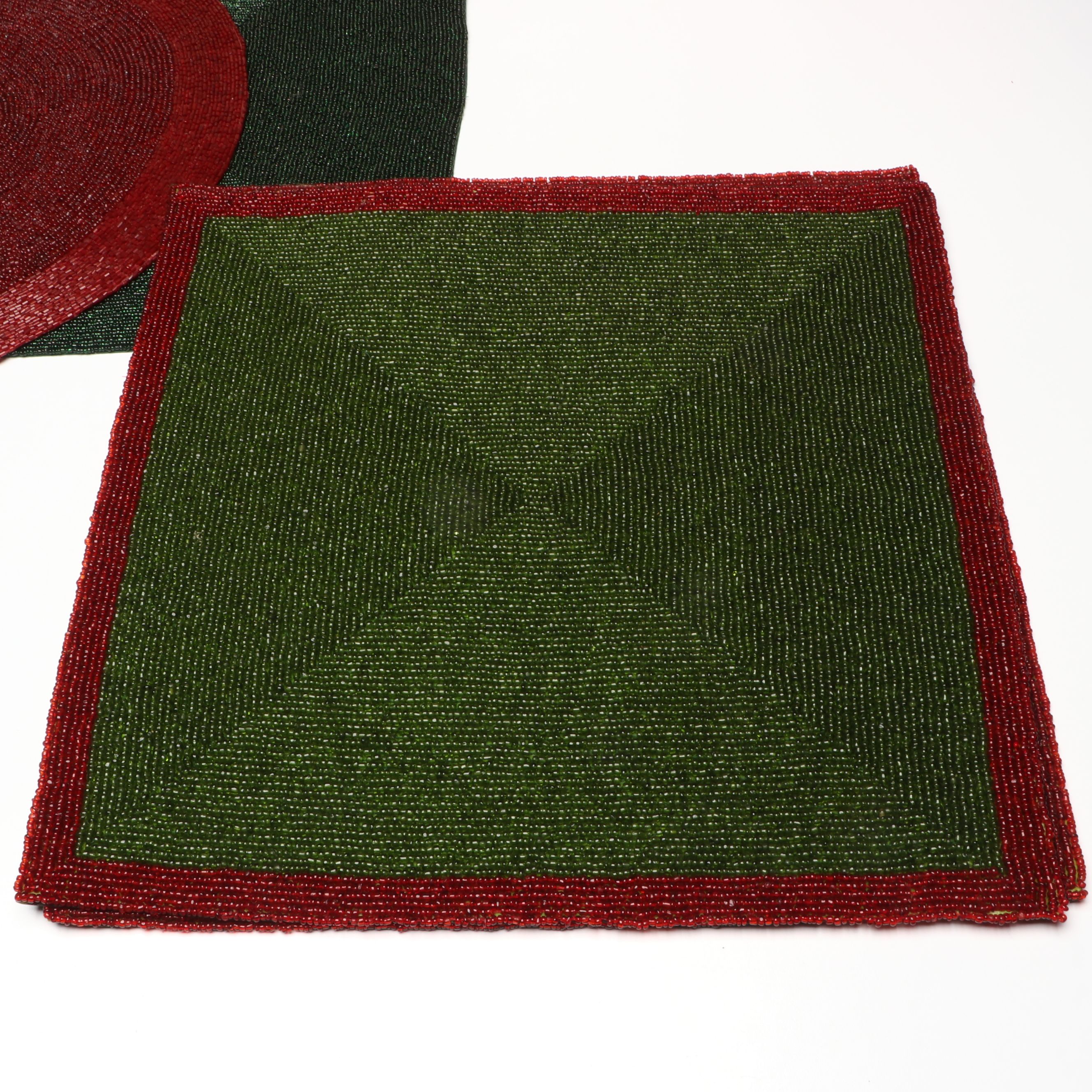 Sakura "Holiday Abundance" Ceramic Salad Plates with Other Festive Tableware