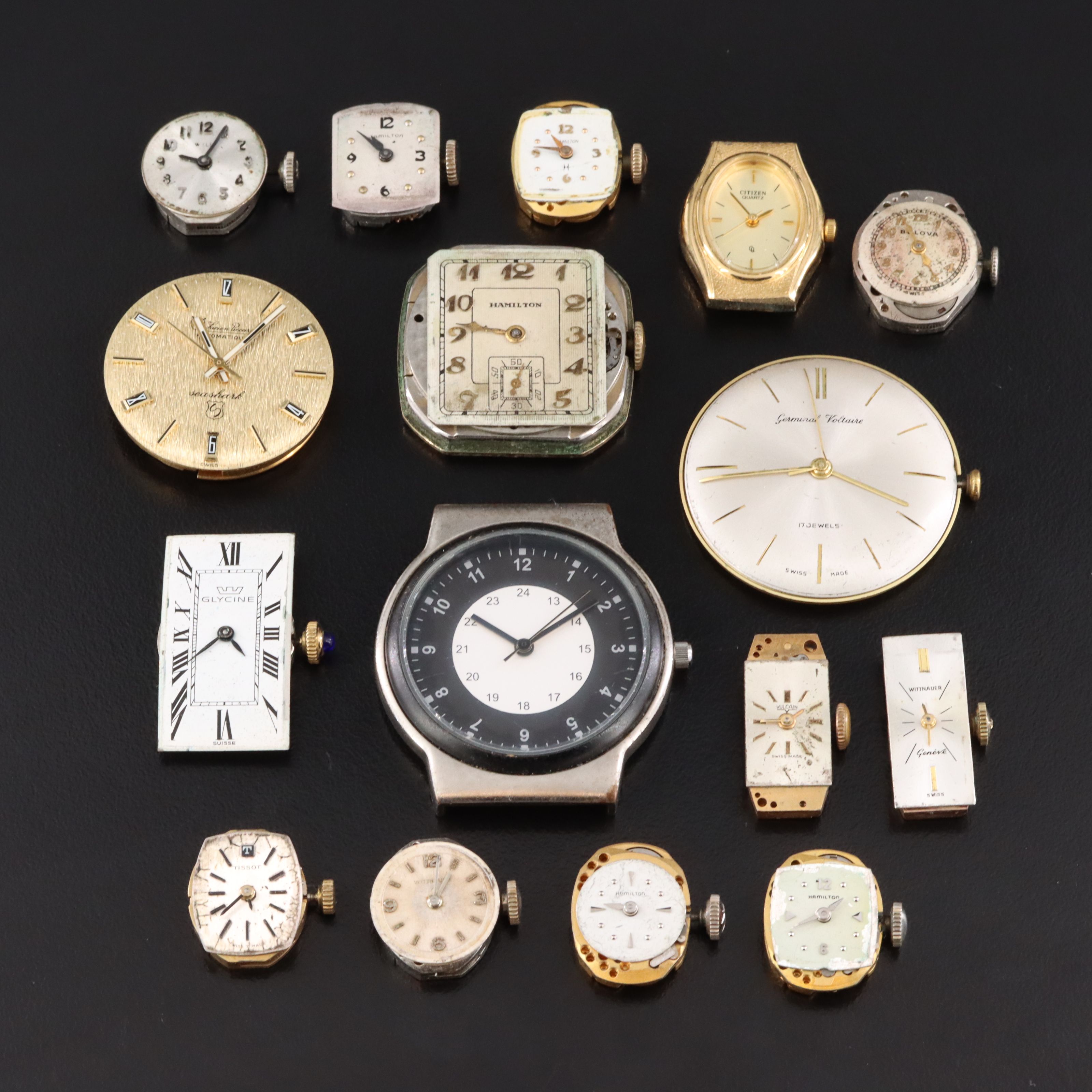 Vintage Watch Movement Lot