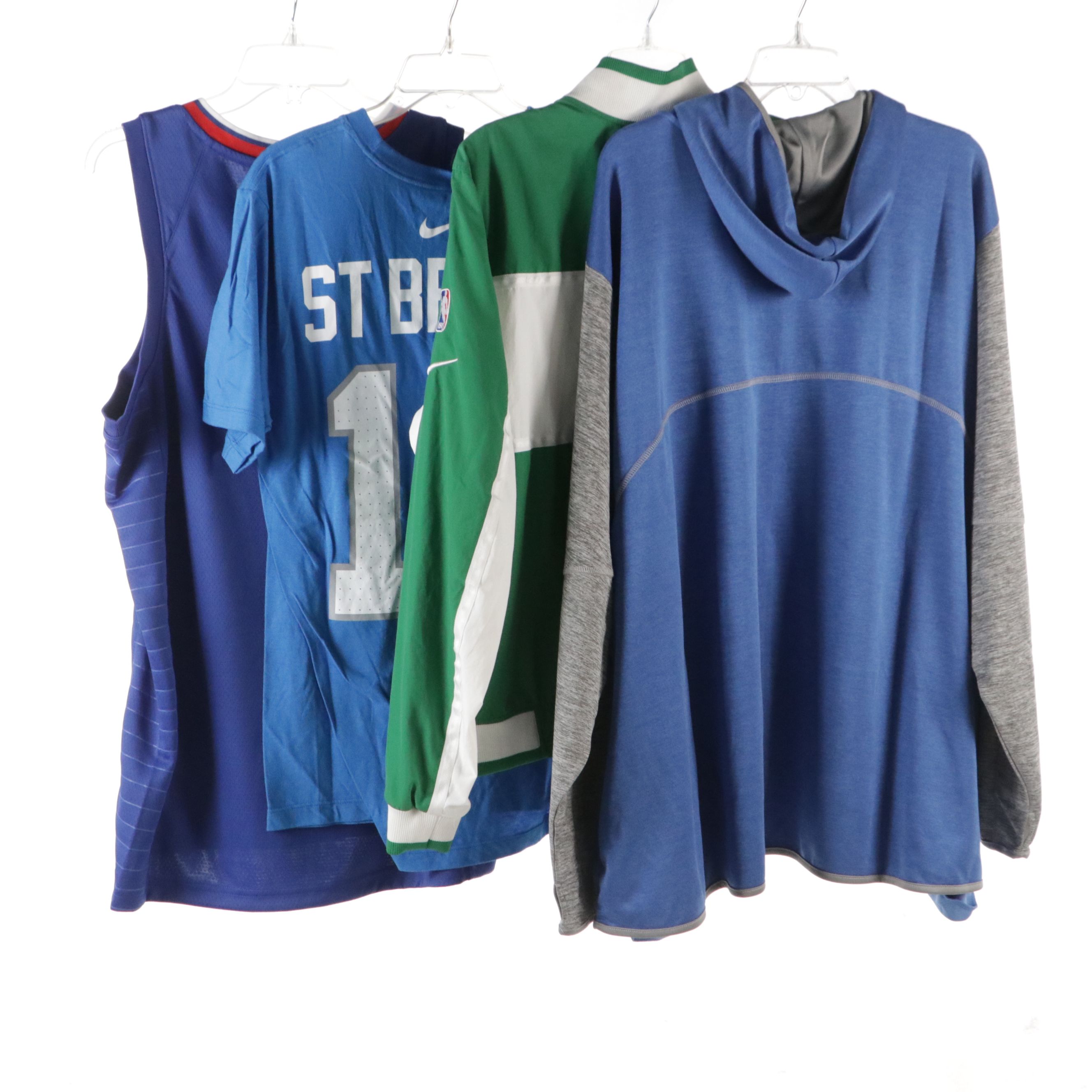 Men's Clippers Jersey, Boston Celtics Bomber and The Lions T-Shirt & Jacket