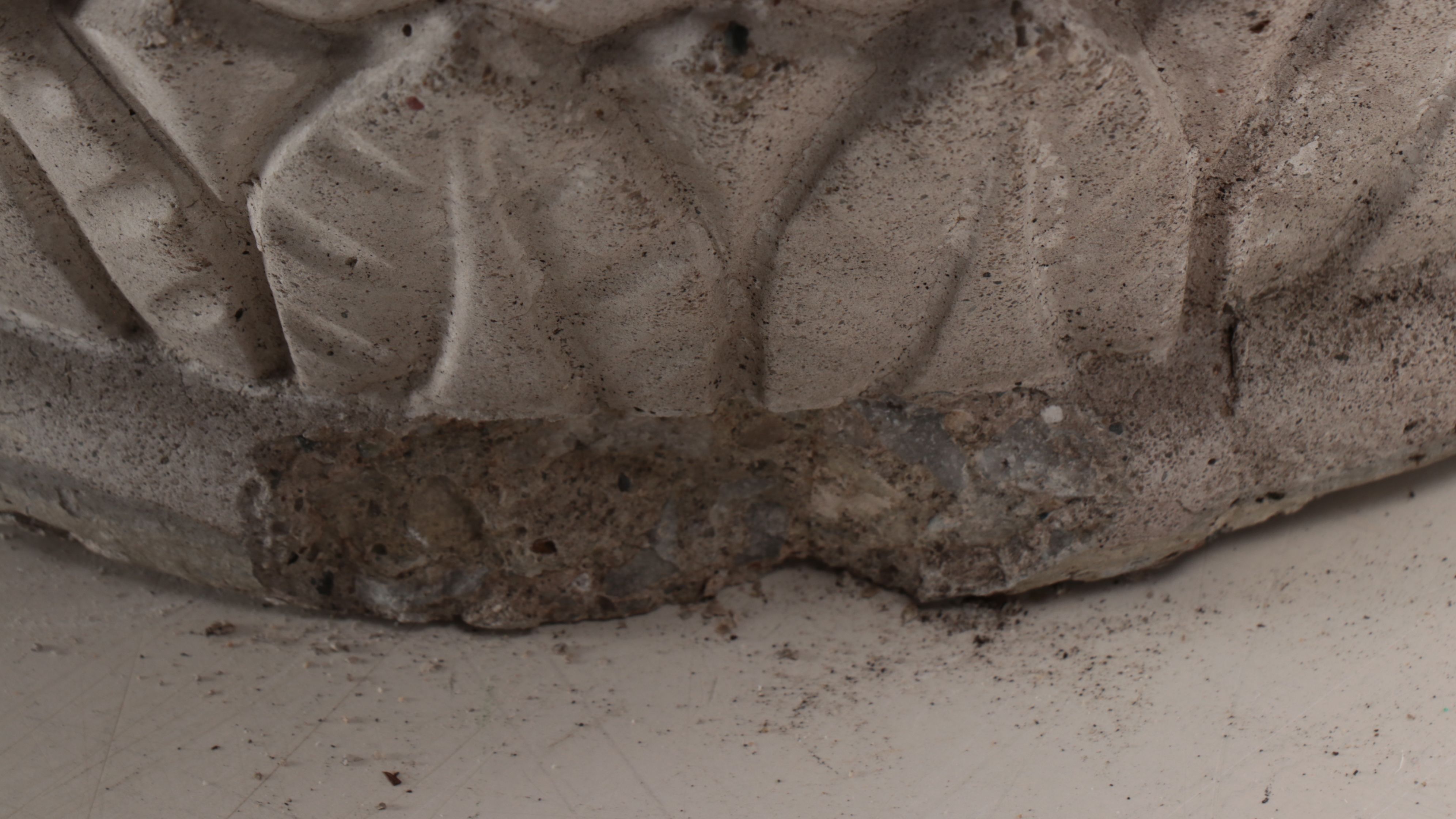 Pair of Denmar VI Neoclassical Style Concrete Planters, 1969