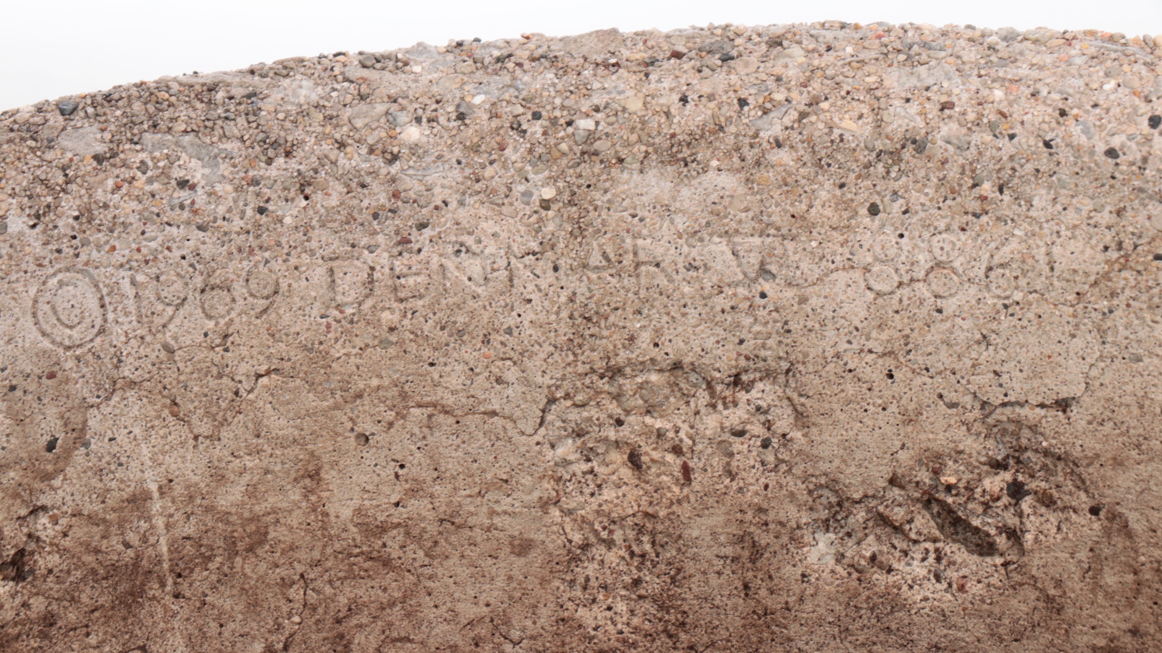 Pair of Denmar VI Neoclassical Style Concrete Planters, 1969