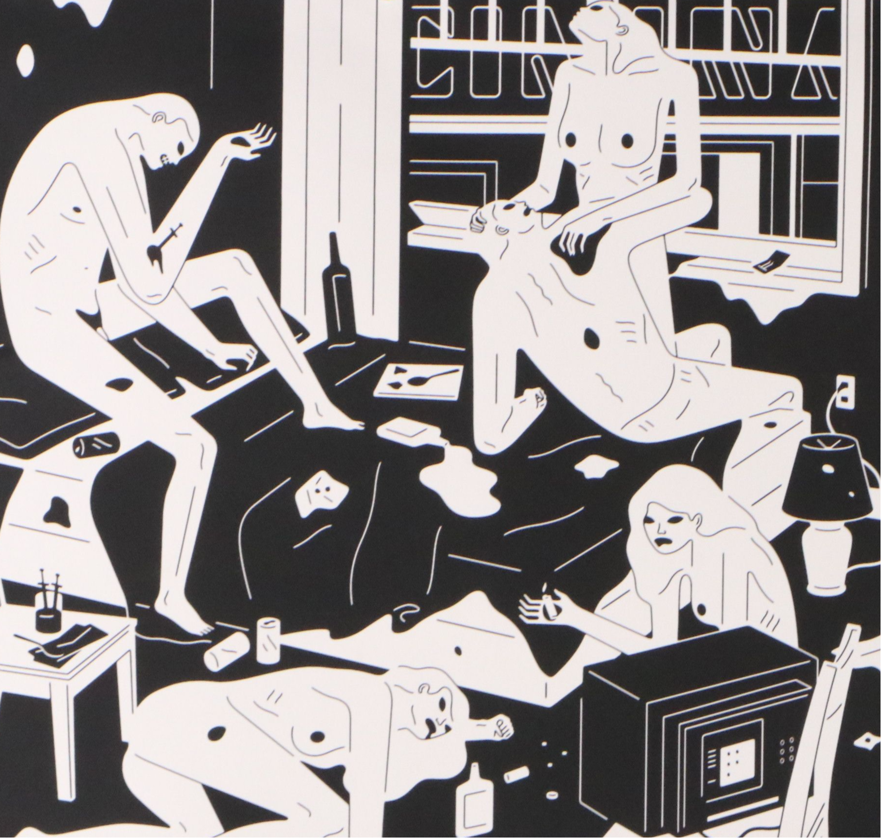 Cleon Peterson Screenprint "Park Ave," 2015