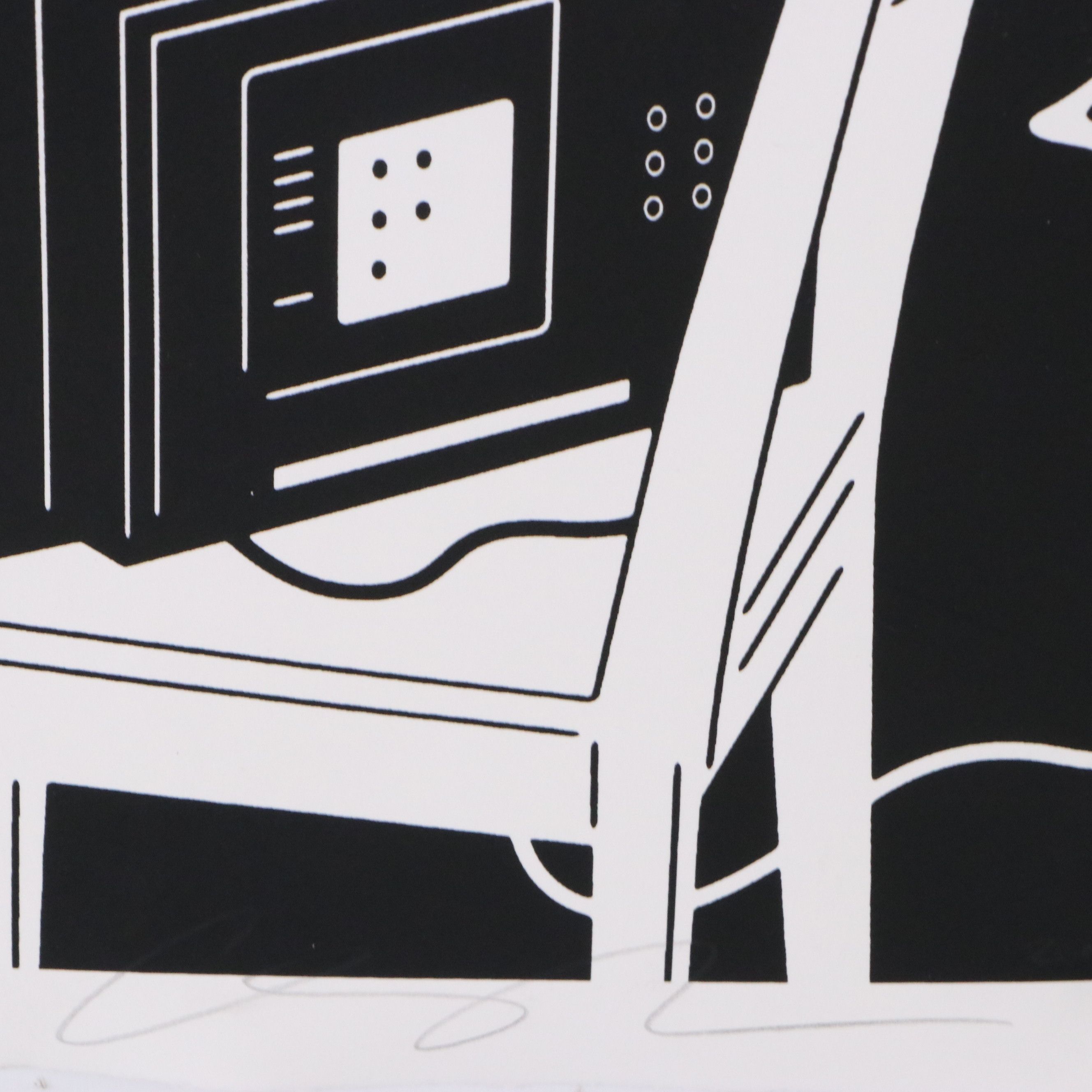 Cleon Peterson Screenprint "Park Ave," 2015