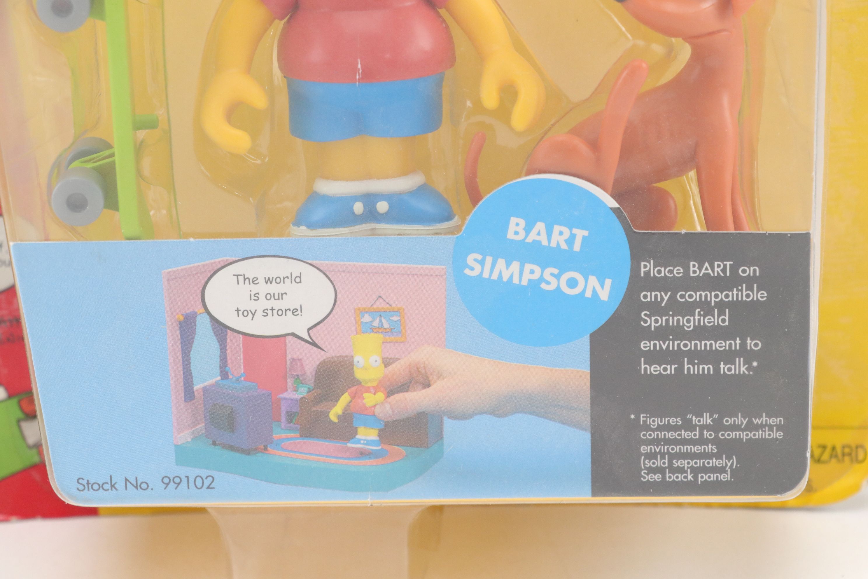 The Simpsons "World of Springfield" Interactive Figures and Sedan Set