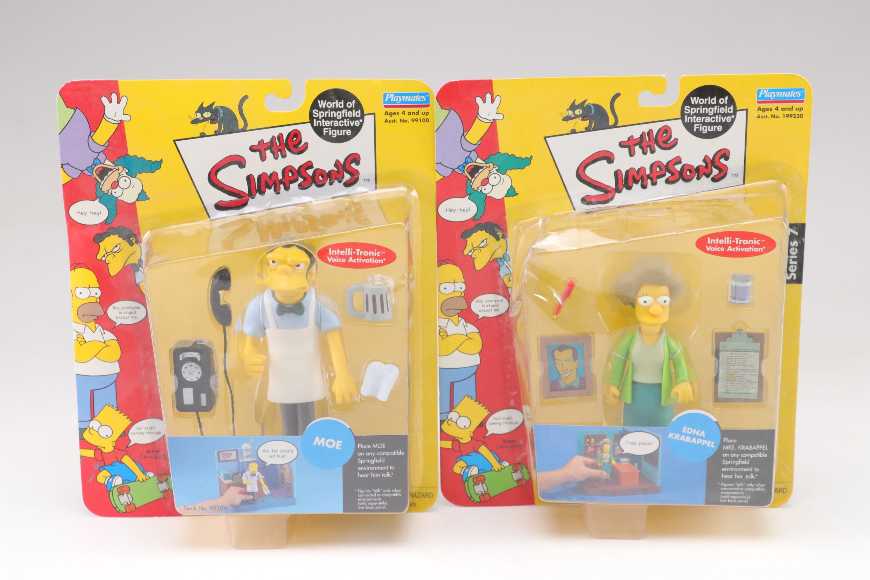 The Simpsons "World of Springfield" Interactive Figures and Sedan Set