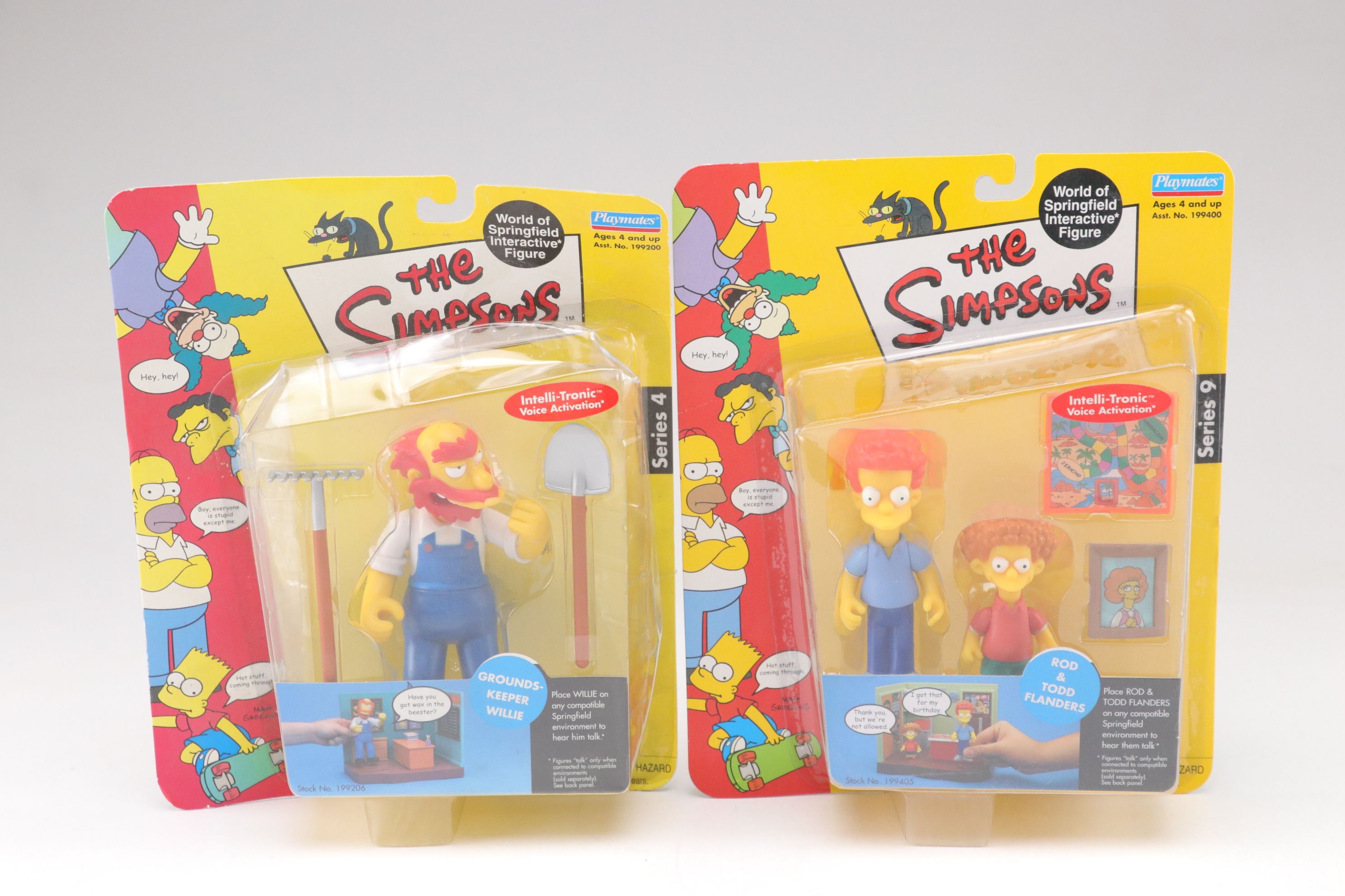 The Simpsons "World of Springfield" Interactive Figures and Sedan Set