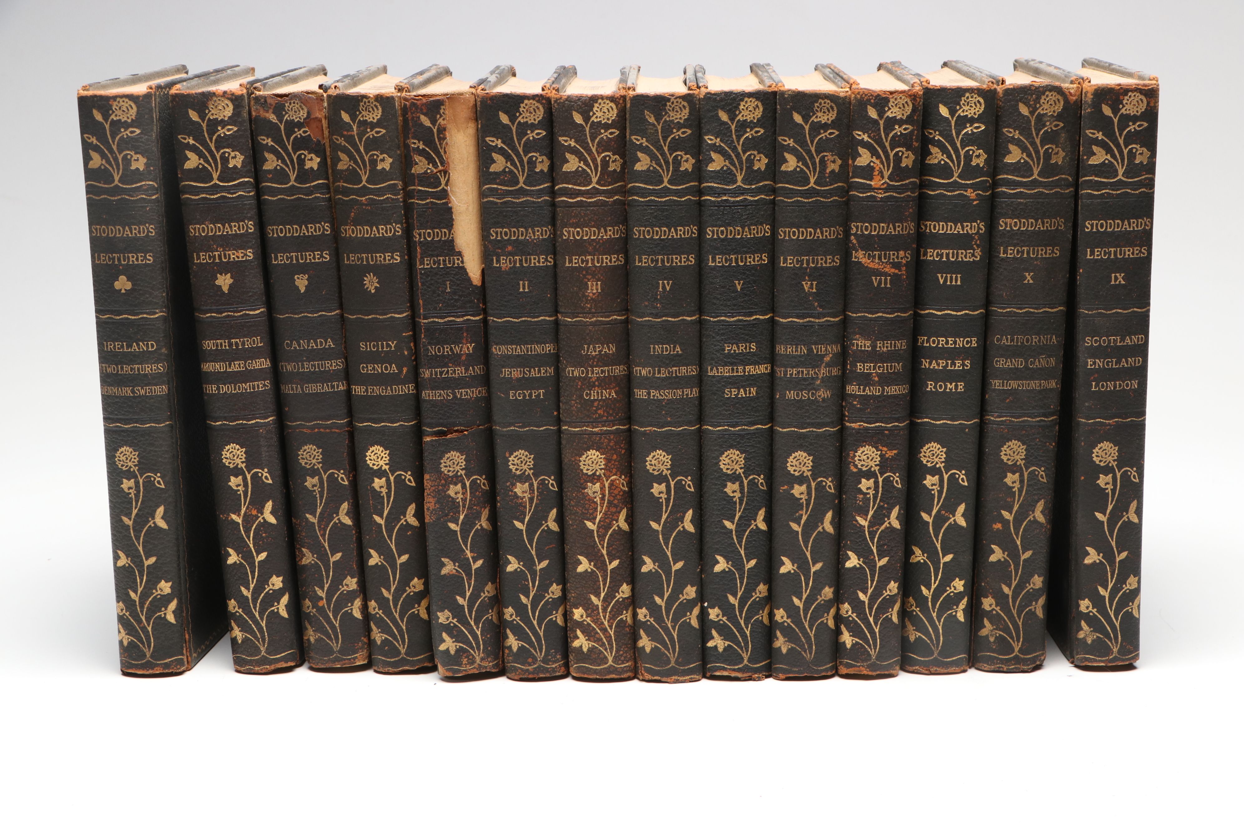 "Southern California" and "Paris" with Other Lecture Books by John L. Stoddard