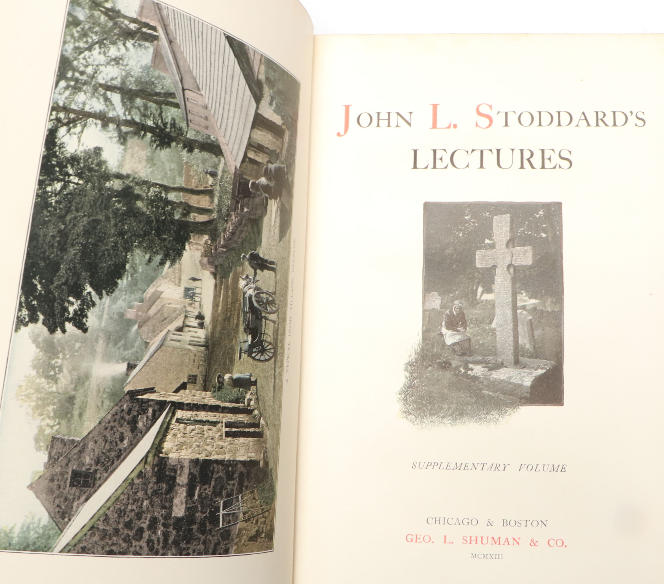"Southern California" and "Paris" with Other Lecture Books by John L. Stoddard