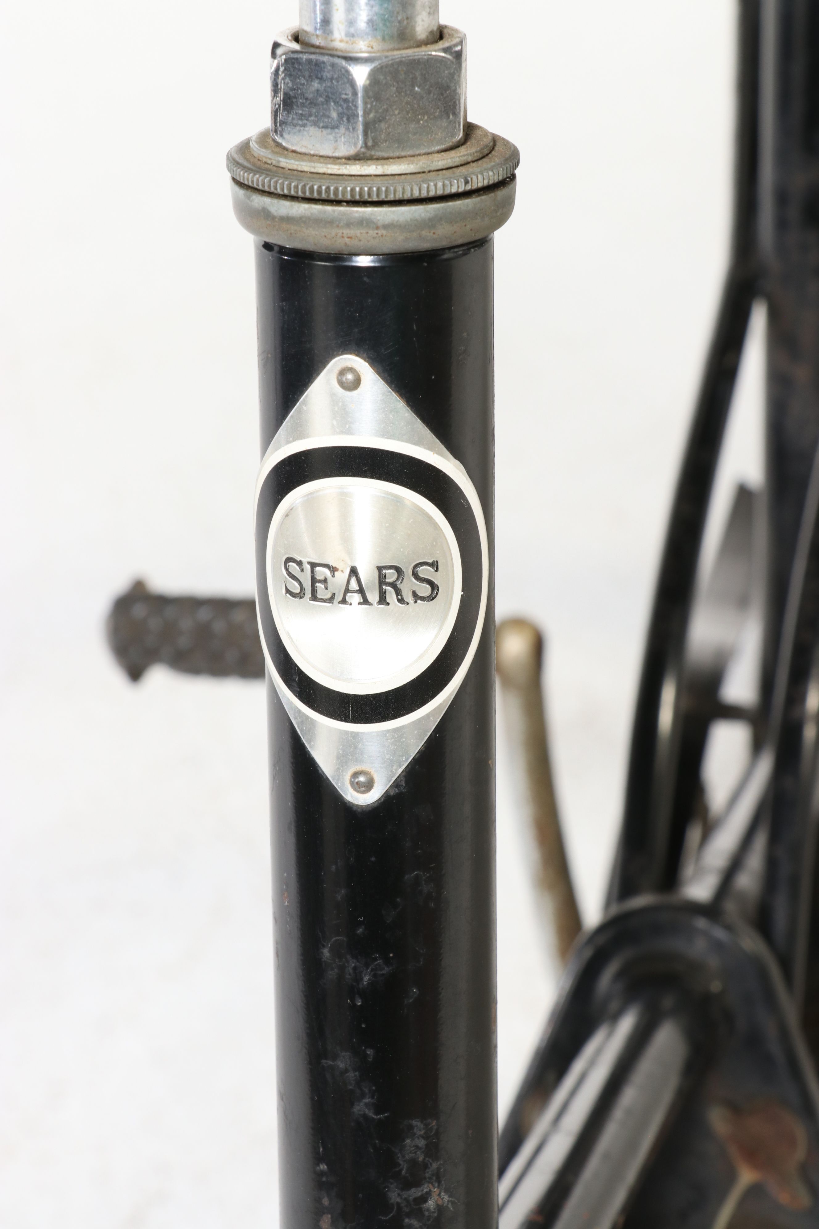 Schwinn for Sears "Tote/Cycle" Black Bicycle, Mid-20th Century