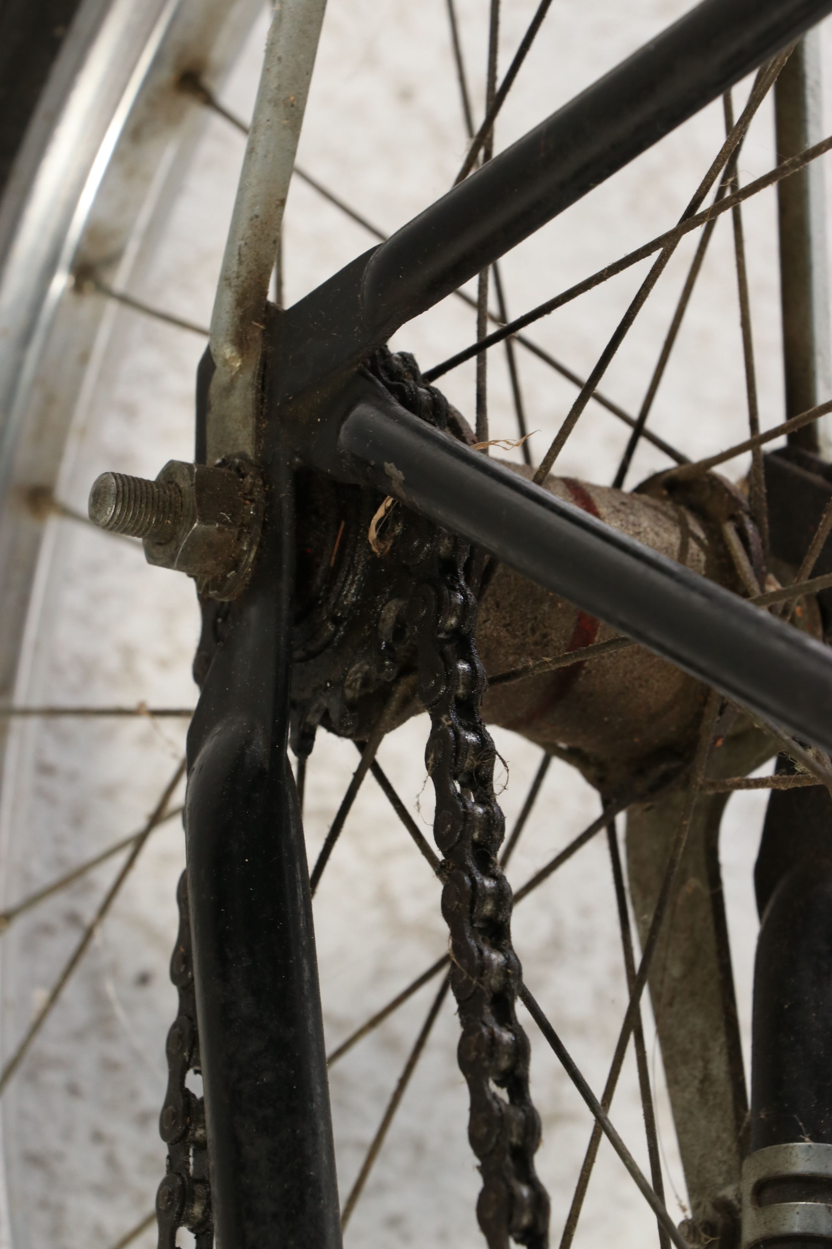 Schwinn for Sears "Tote/Cycle" Black Bicycle, Mid-20th Century