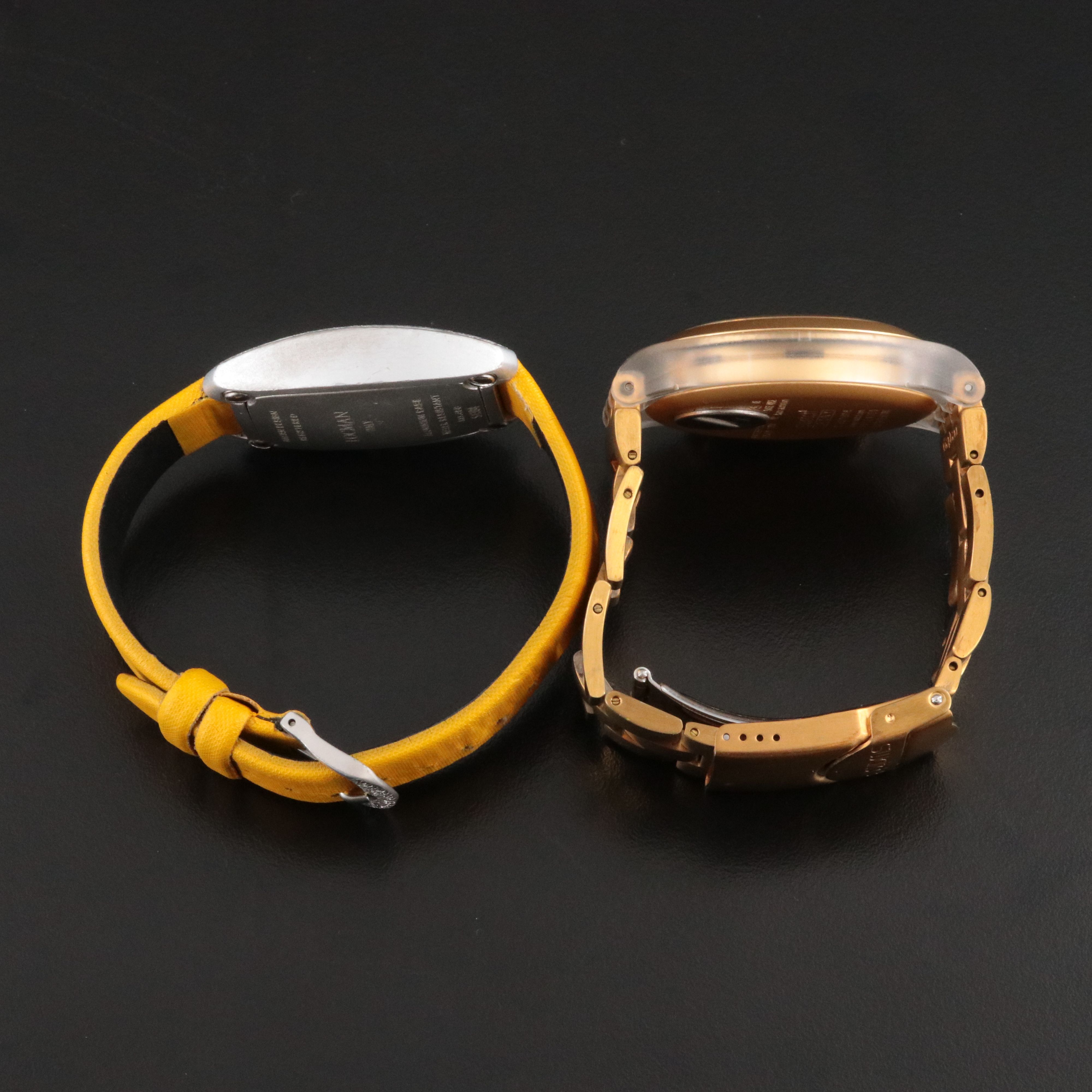 Swatch Irony Diaphane and Locman Sport with Diamond Case Aluminum Watches