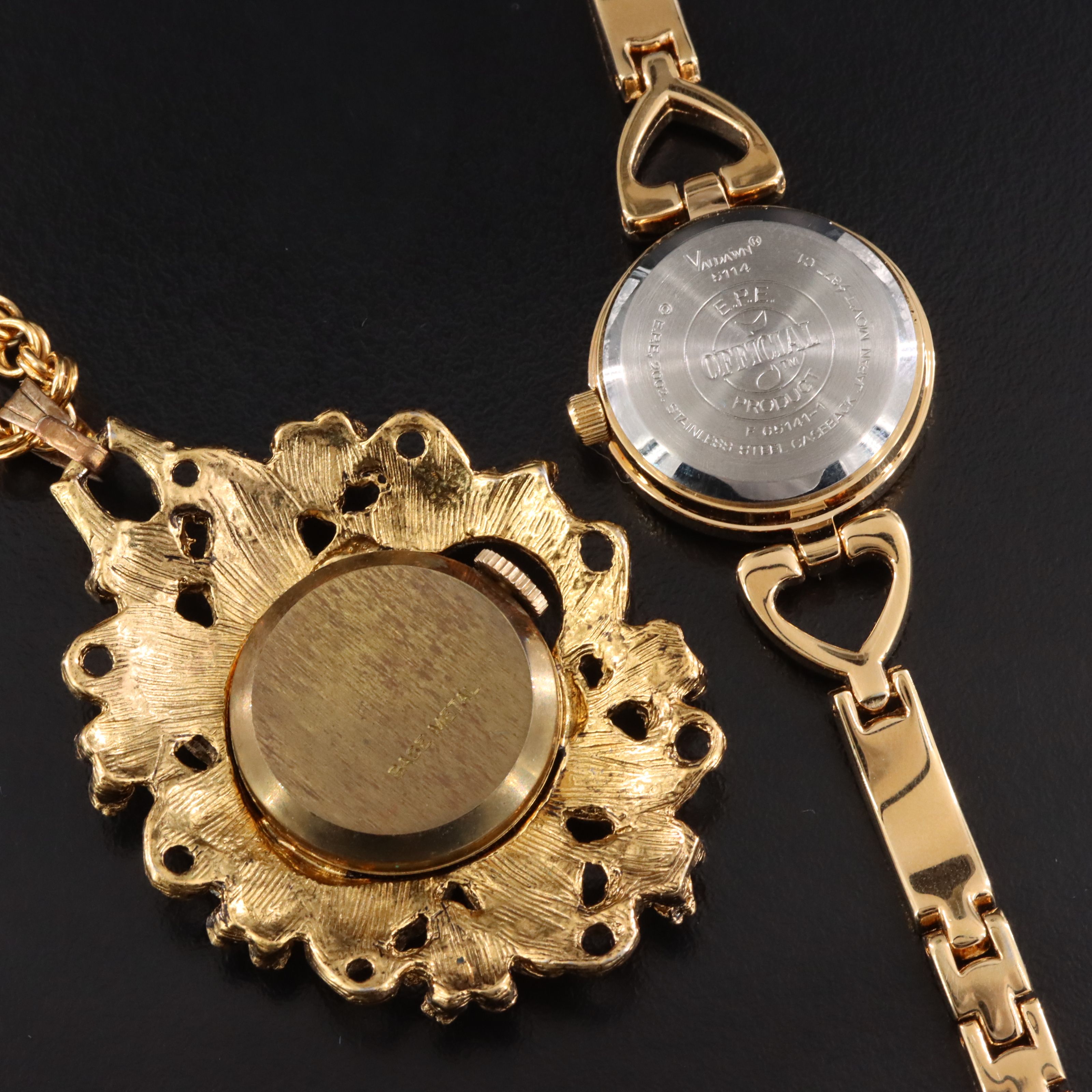 Elvis Presley Watch and Endura Fashion Pendant Watch