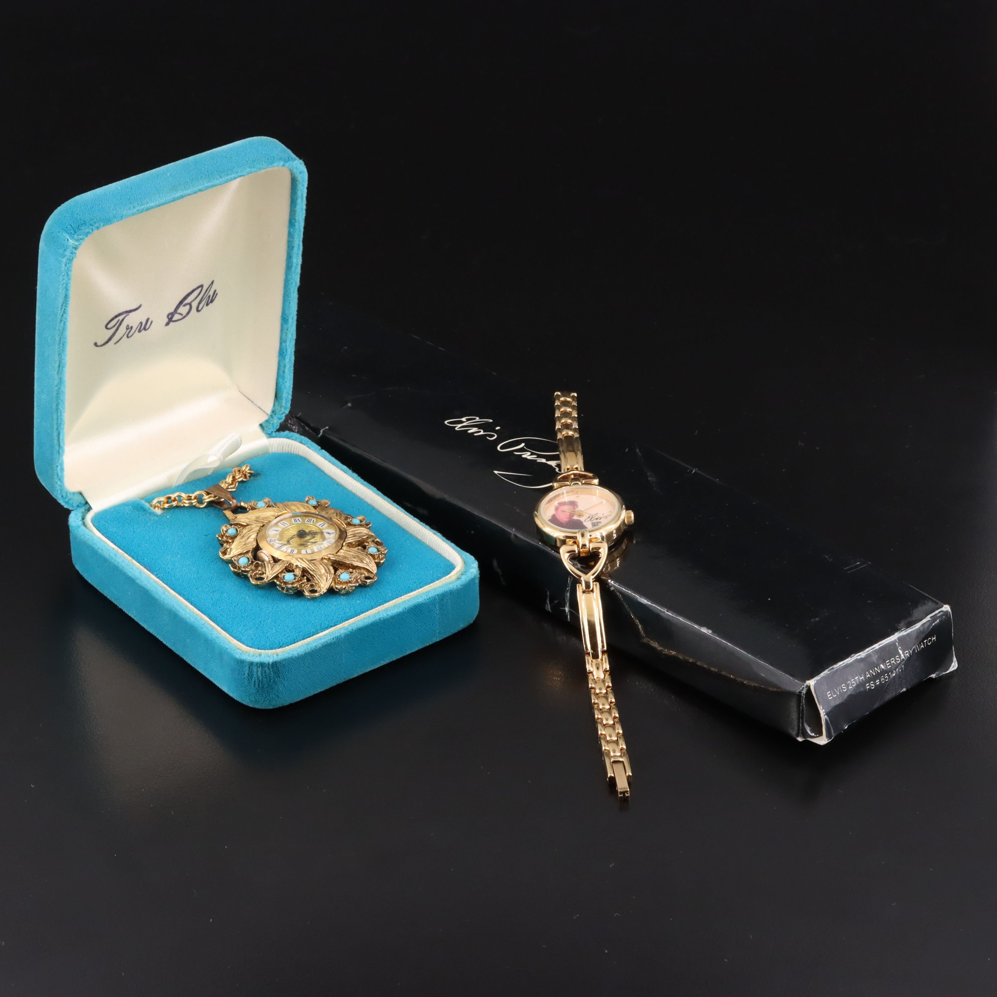 Elvis Presley Watch and Endura Fashion Pendant Watch