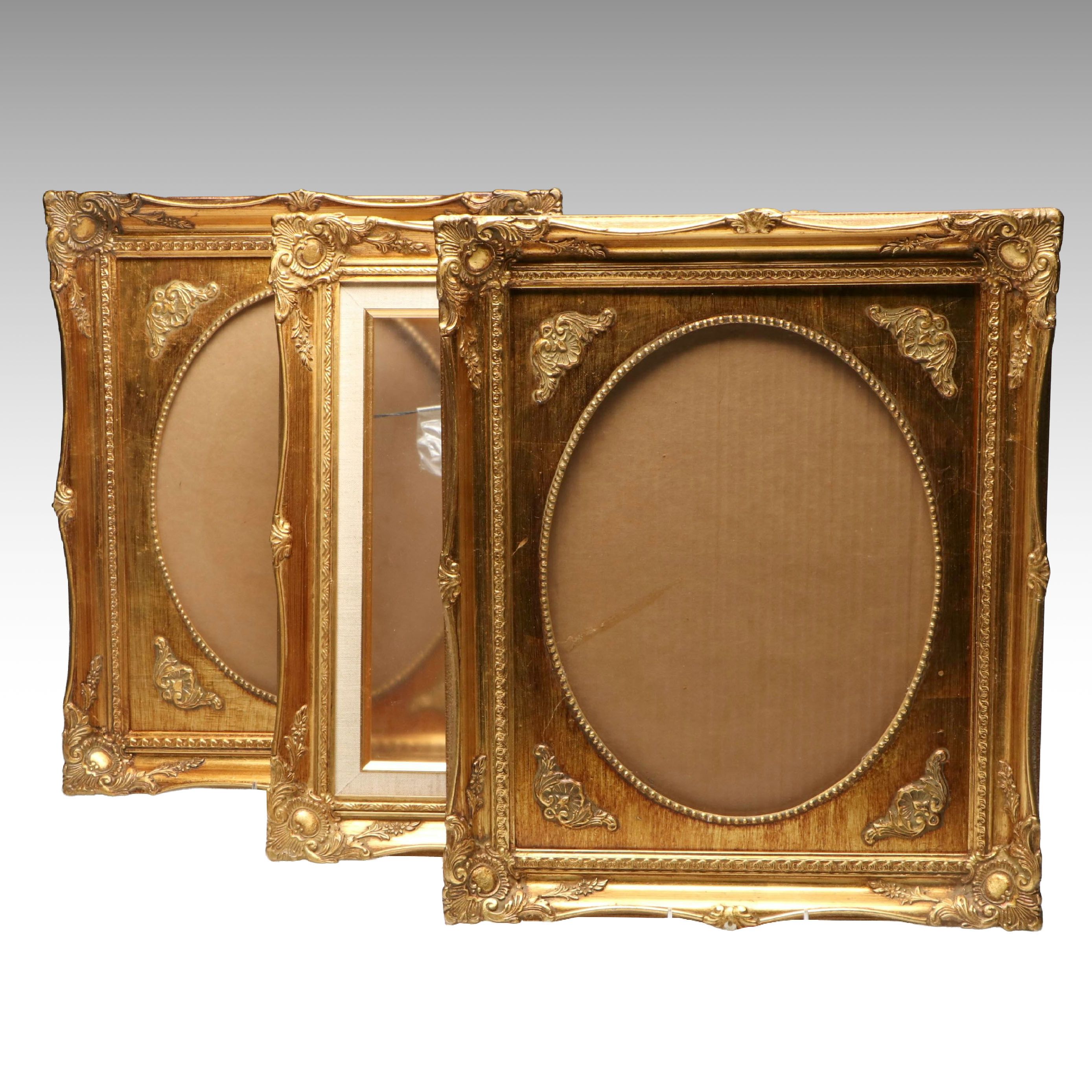 Baroque Style Giltwood Picture Frames