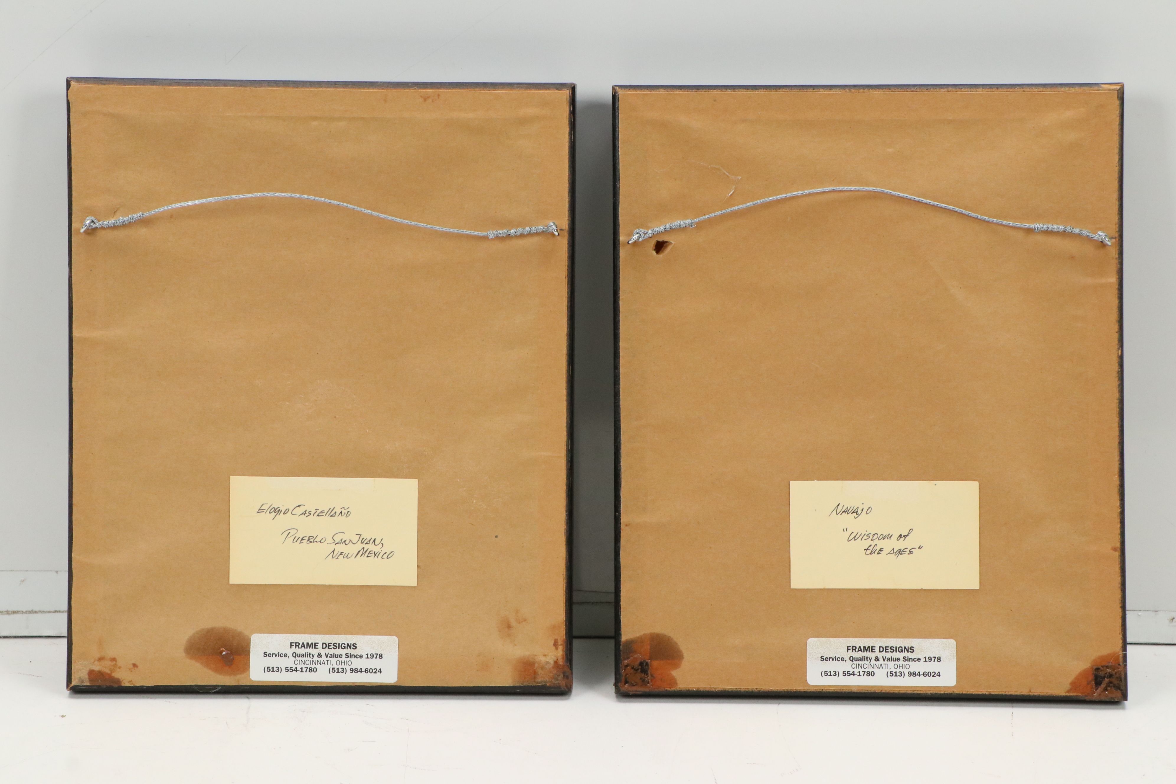 Graphite Portraits of Older Men, Late 20th Century