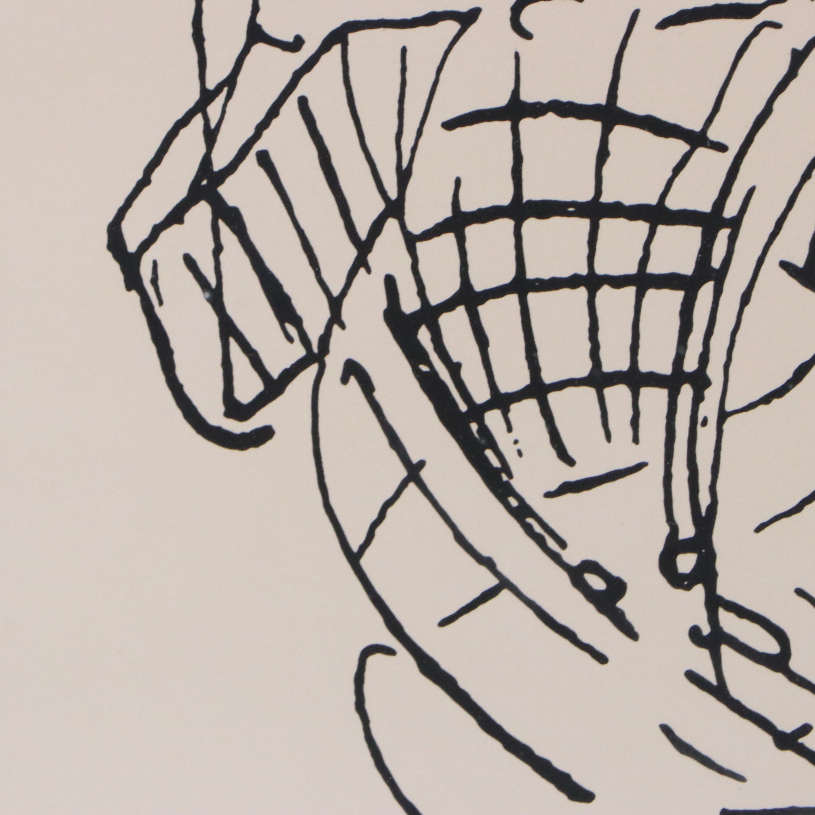 Lithograph After Henri de Toulouse-Lautrec Self-Portrait