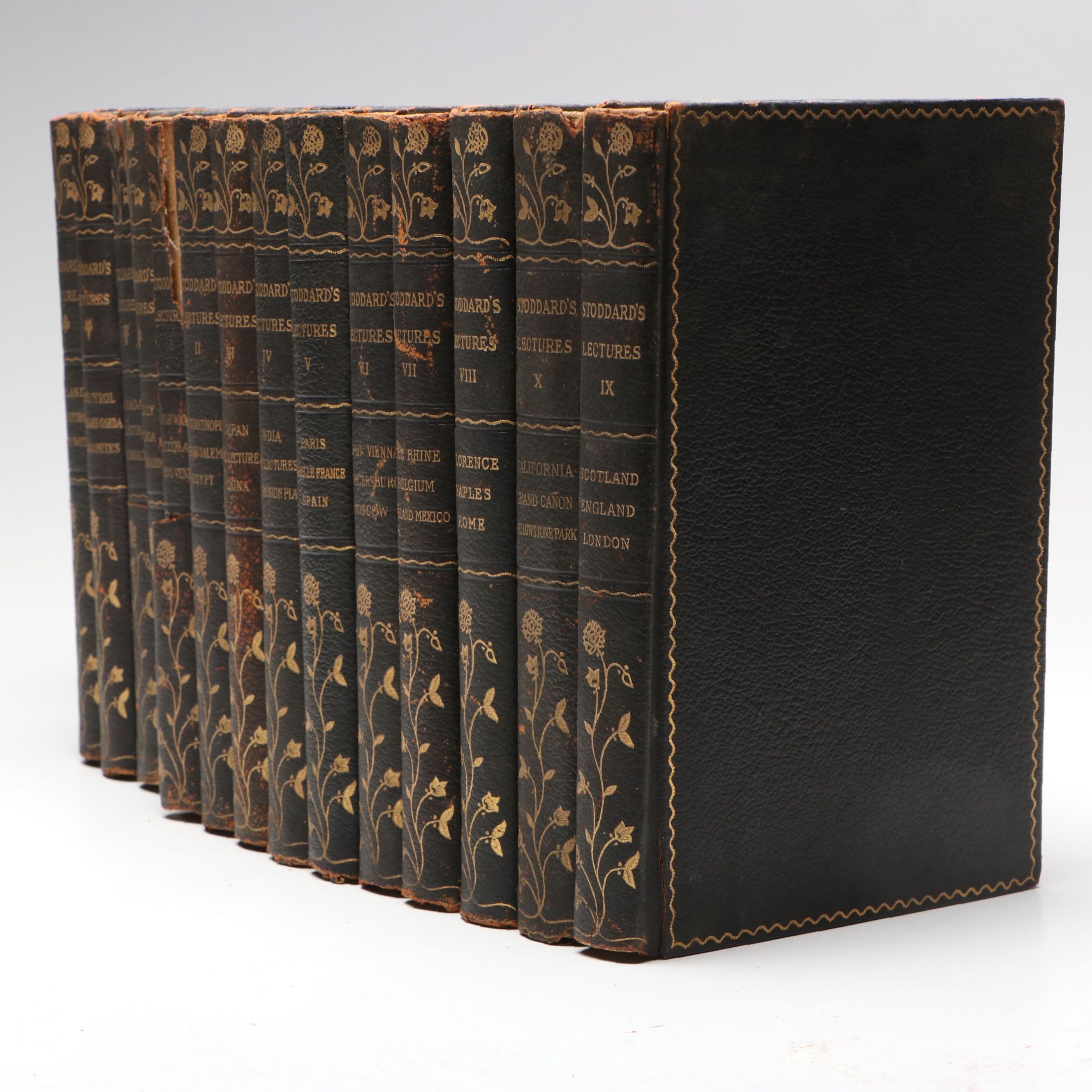 "Southern California" and "Paris" with Other Lecture Books by John L. Stoddard