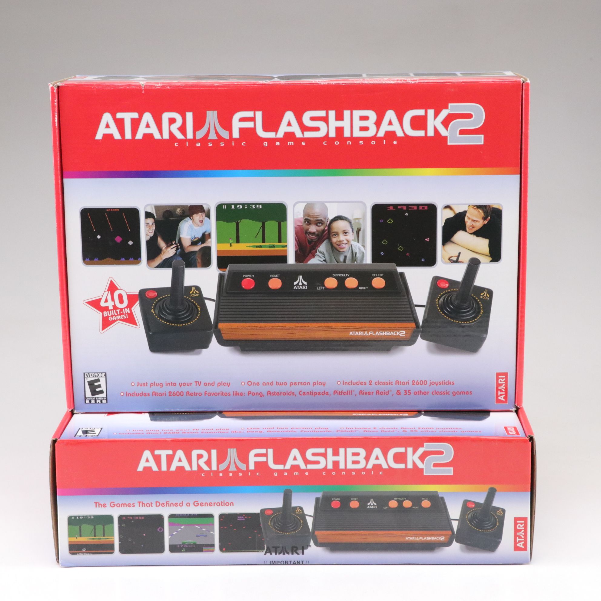 Atari Flashback 2, Flashback 4 and Flashback 5 Video Game Consoles