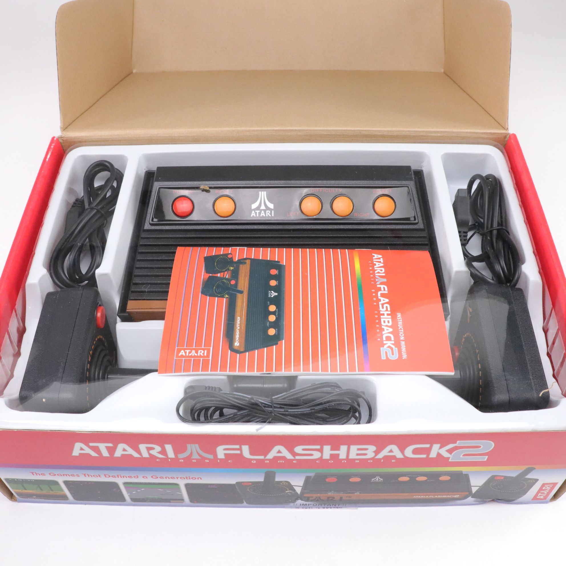 Atari Flashback 2, Flashback 4 and Flashback 5 Video Game Consoles