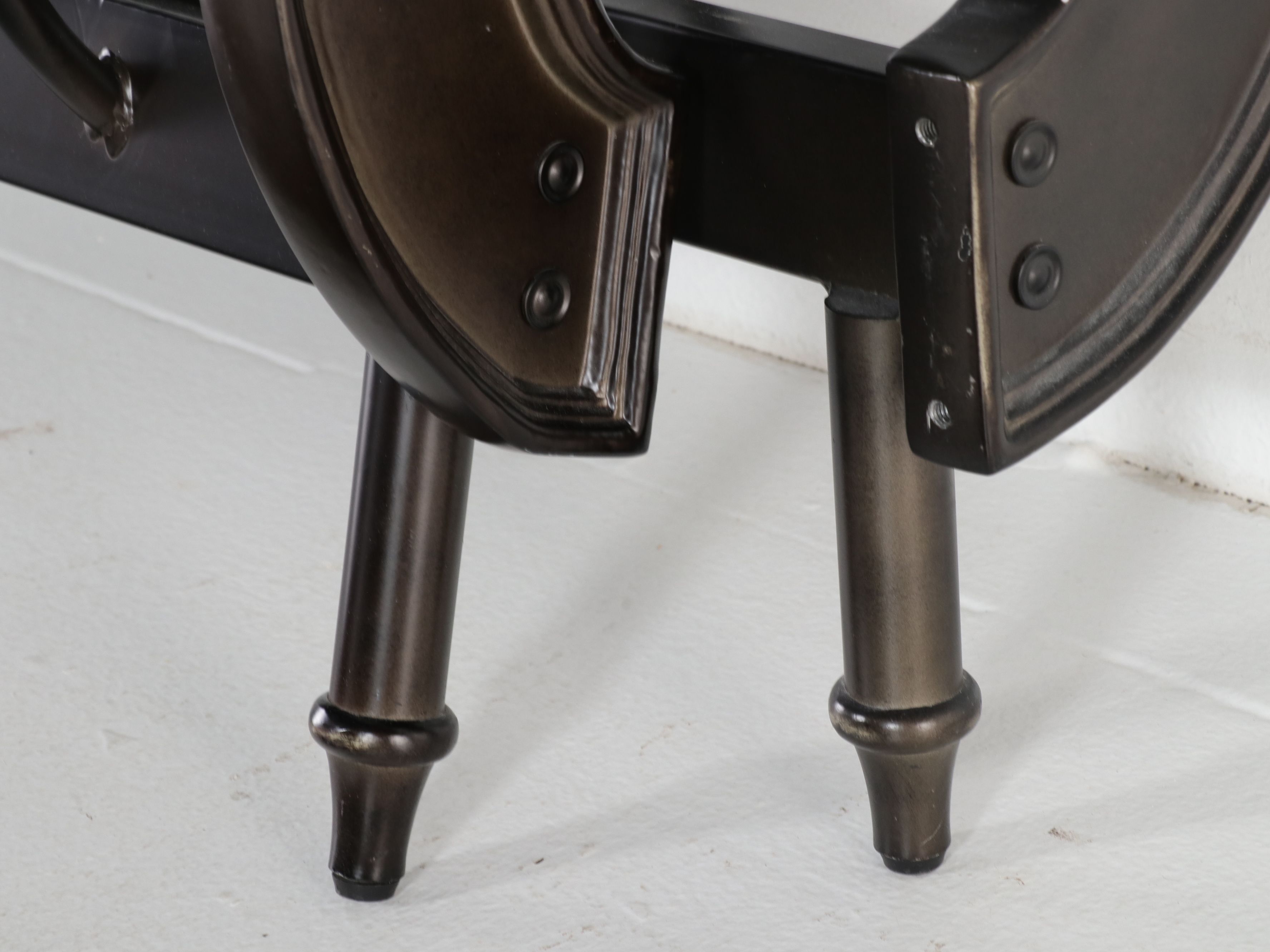 Pottery Barn "Camilla" French Country Style Metal King Bed Frame, 2006