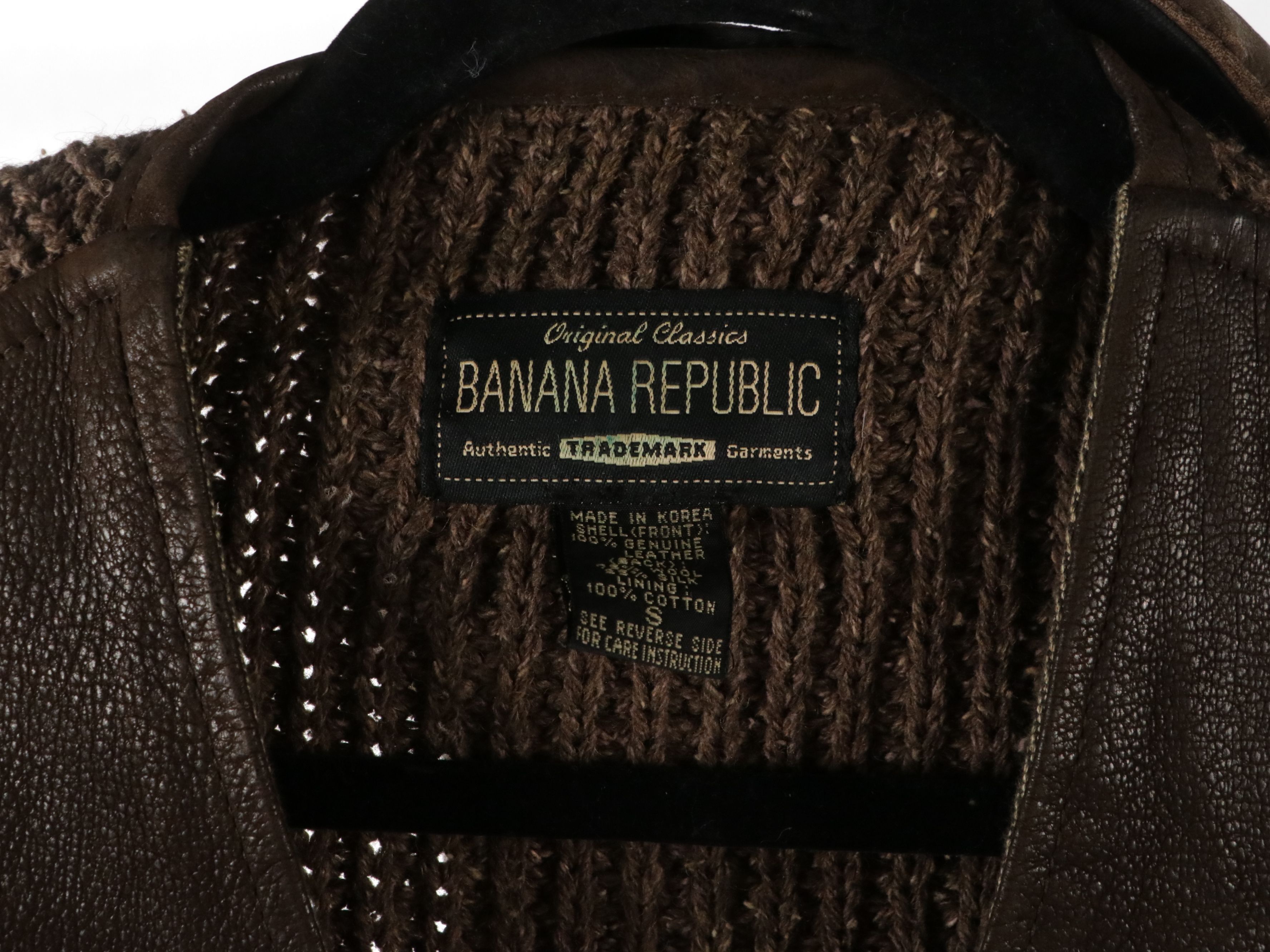 Men's Banana Republic Knit Leather Vest, Scala Leather Baseball Cap, and More