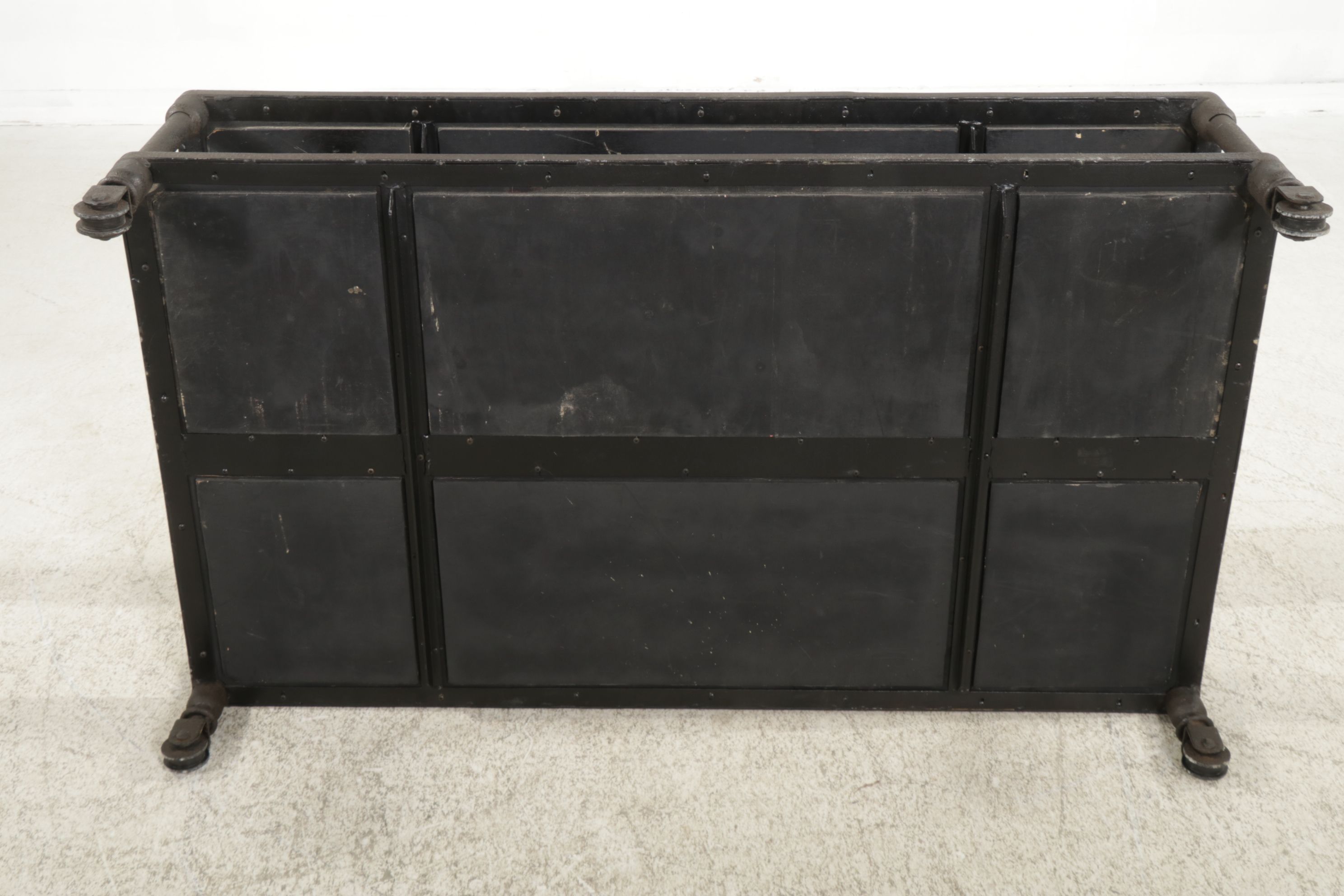 Restoration Hardware Industrial Style  Two-Tier Coffee Table