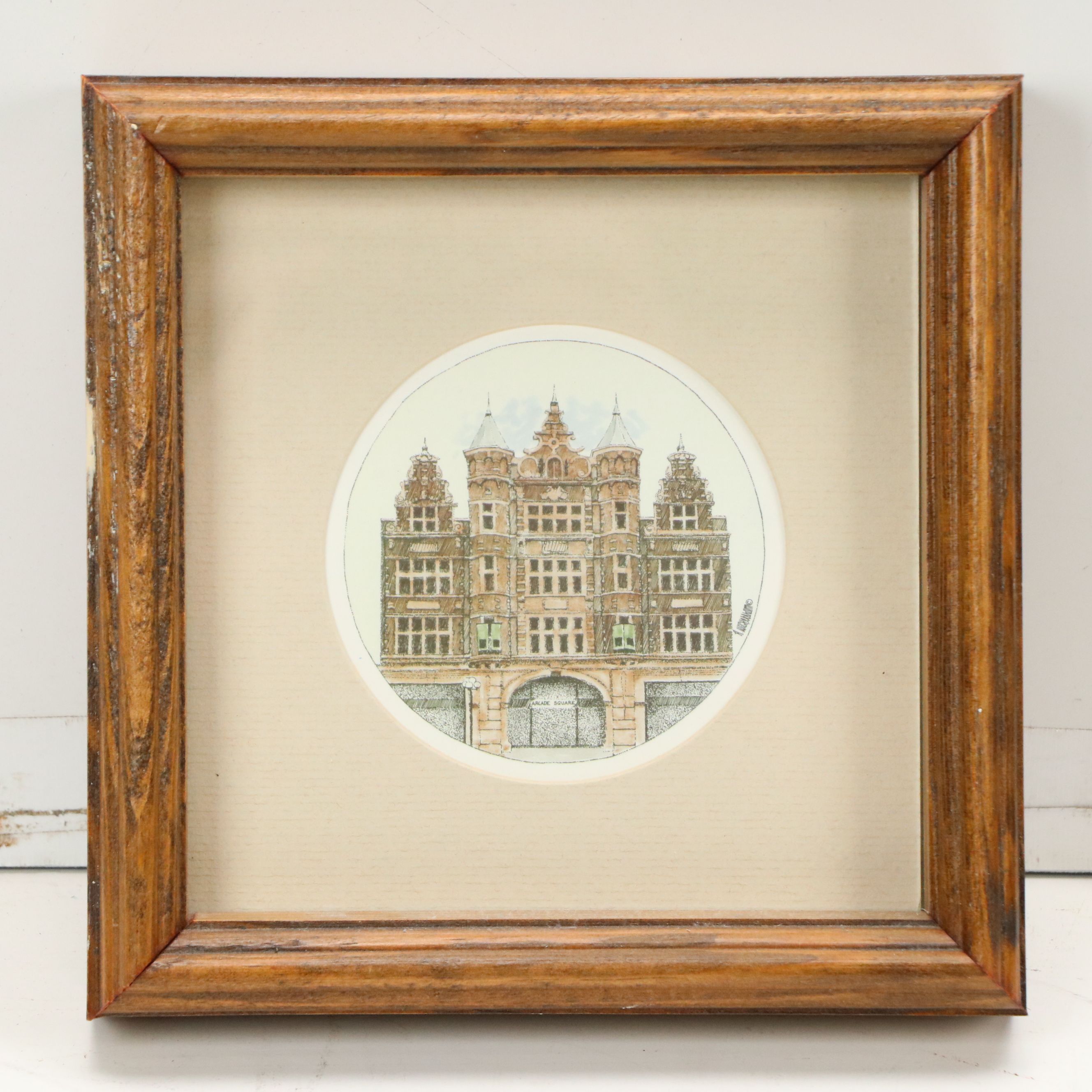 Rhonda Wickersham Wright Brothers Themed Offset Lithographs, Late 20th Century