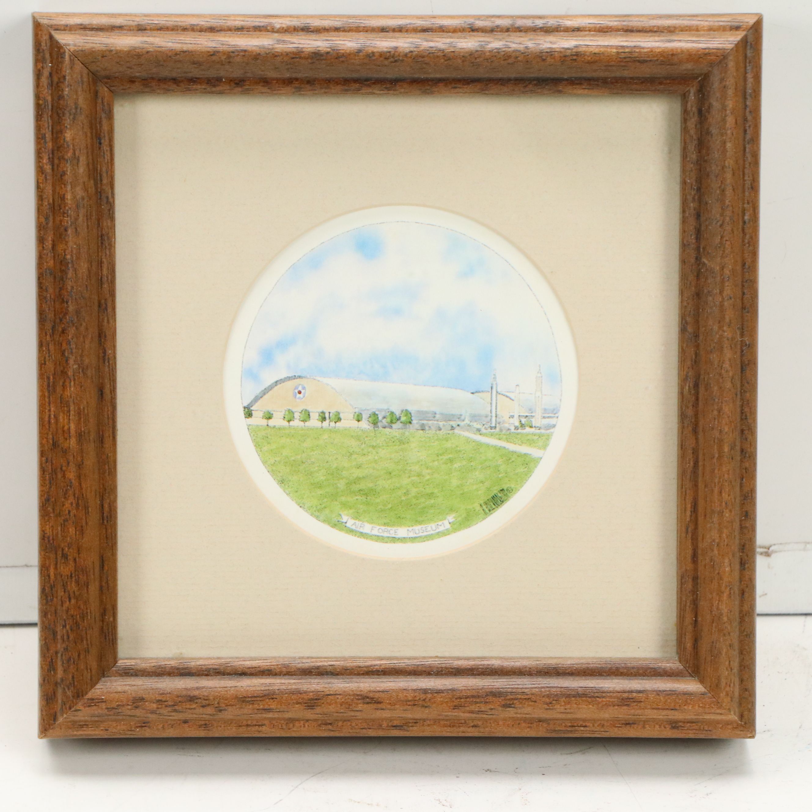 Rhonda Wickersham Wright Brothers Themed Offset Lithographs, Late 20th Century