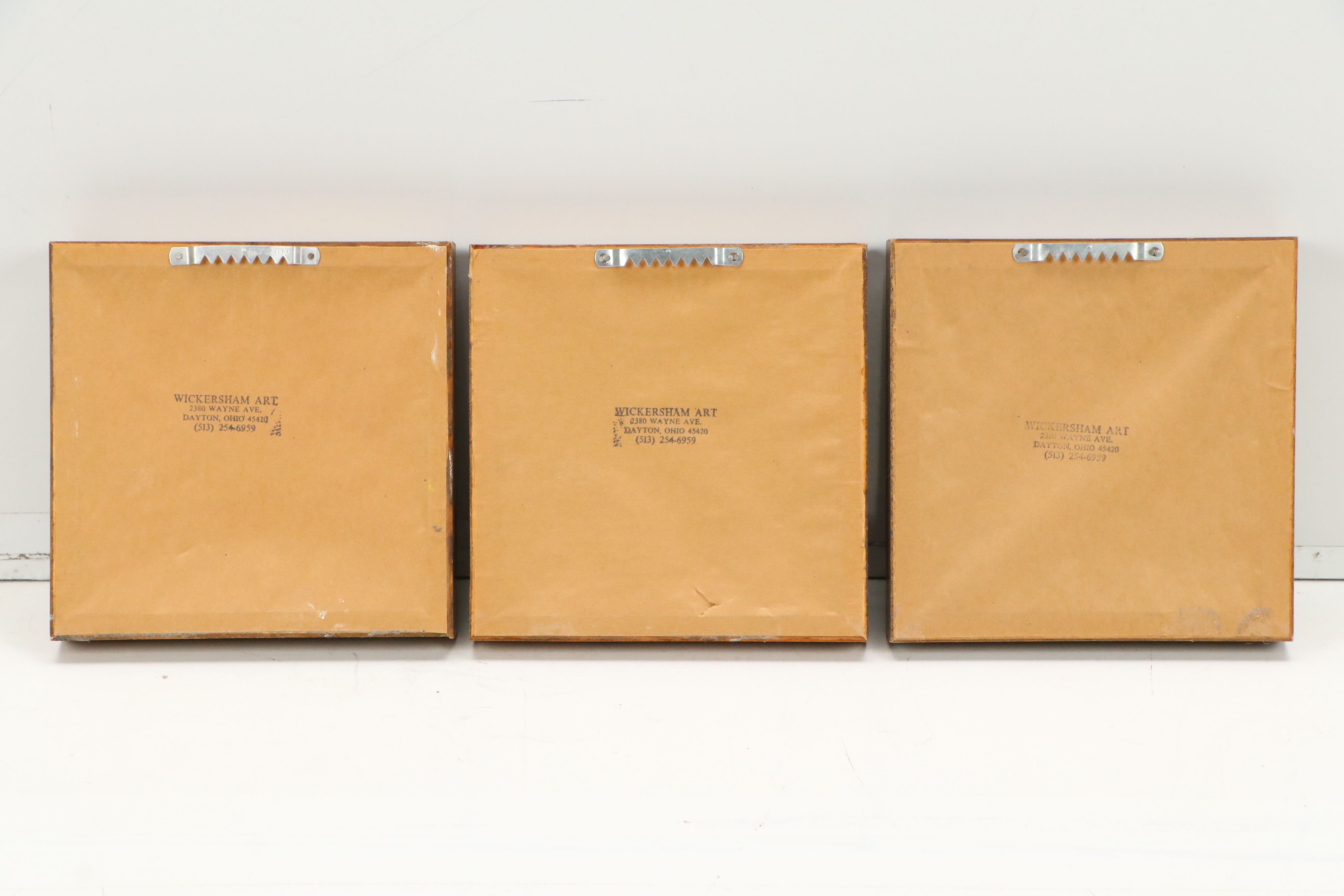 Rhonda Wickersham Wright Brothers Themed Offset Lithographs, Late 20th Century