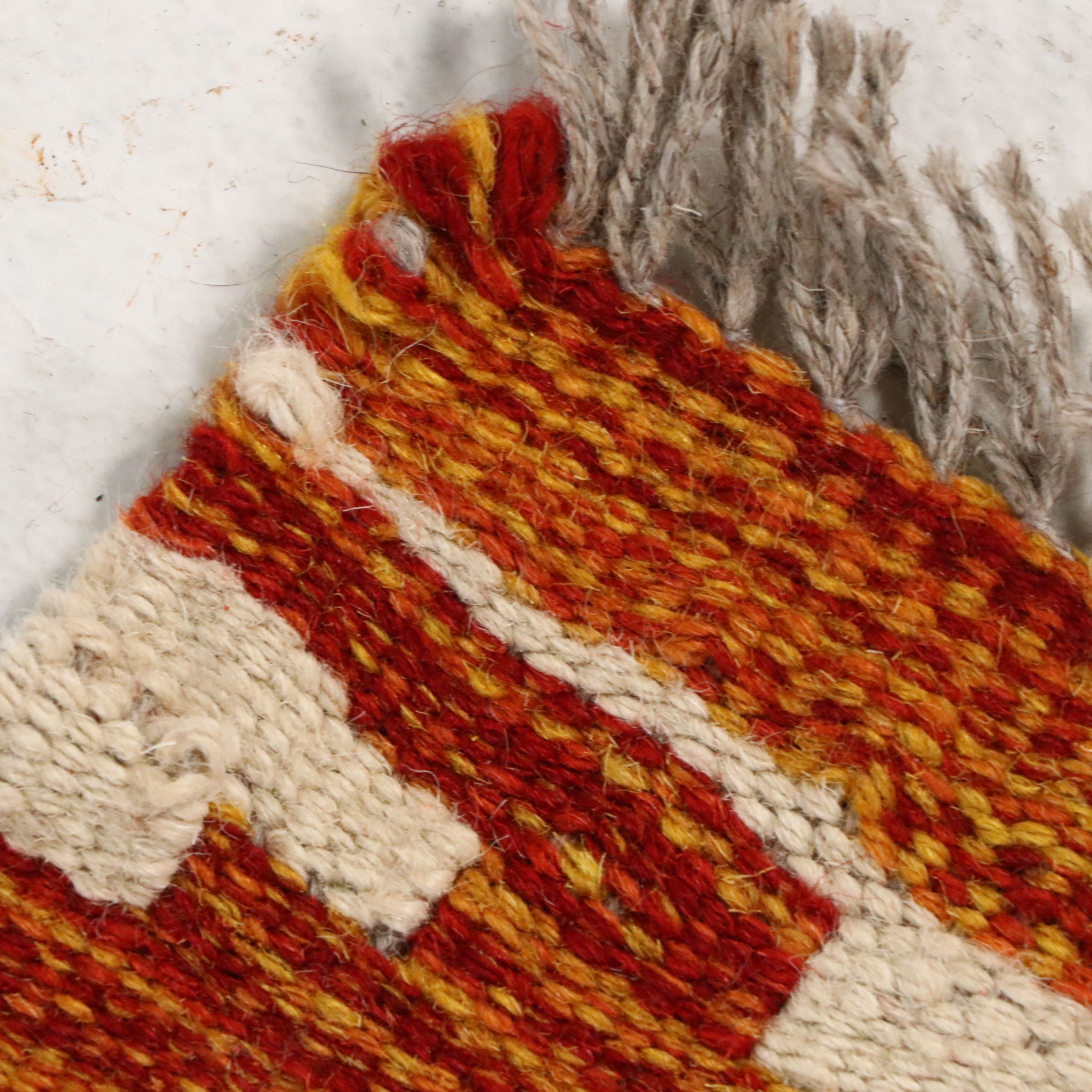 2'8 x 15'7 Handwoven Pakistani Kilim Carpet Runner