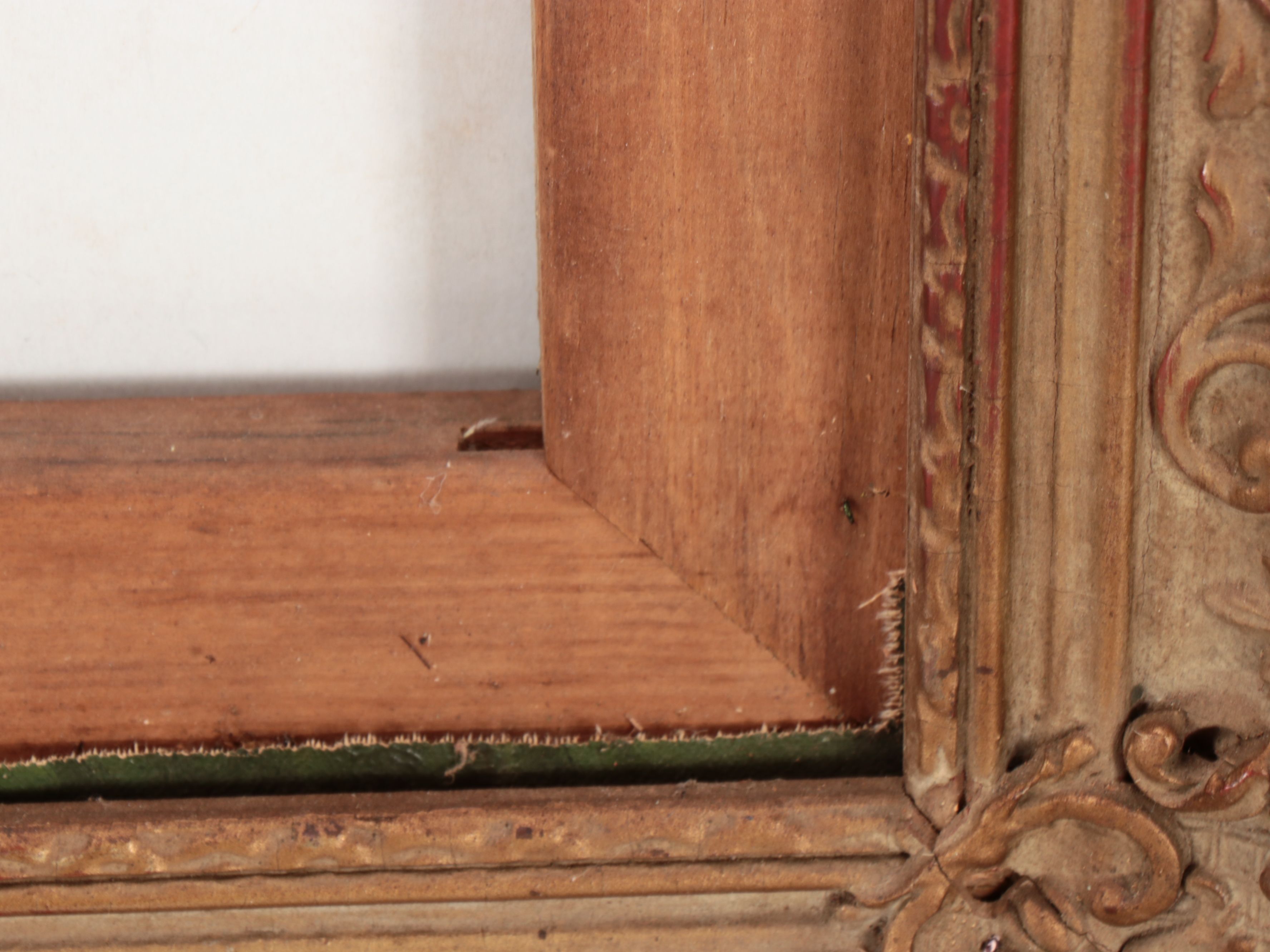 Baroque Style Gilt Finish Wooden Frame