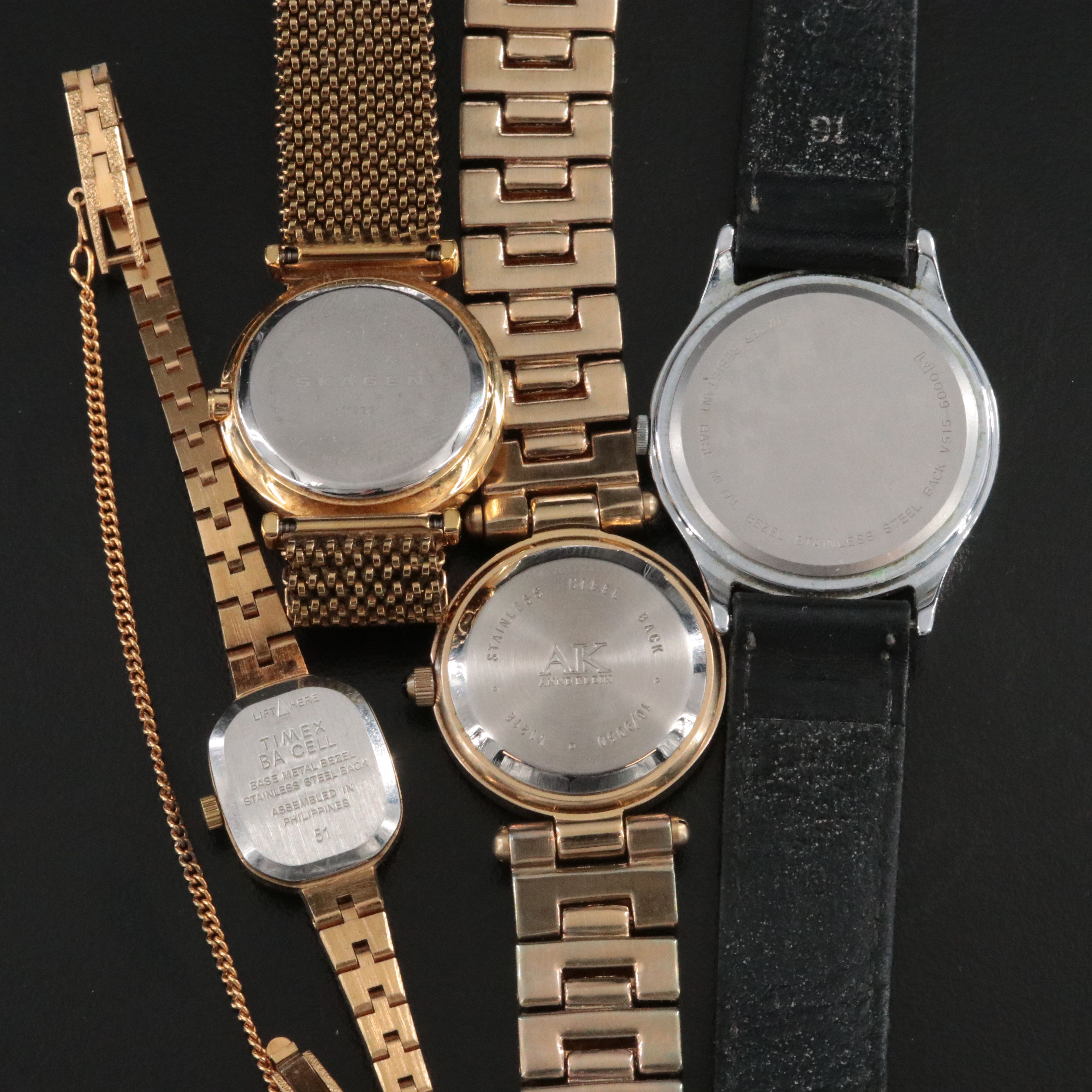 Collection of Fashion and Novelty Watches Featuring Lorus and Anne Klein