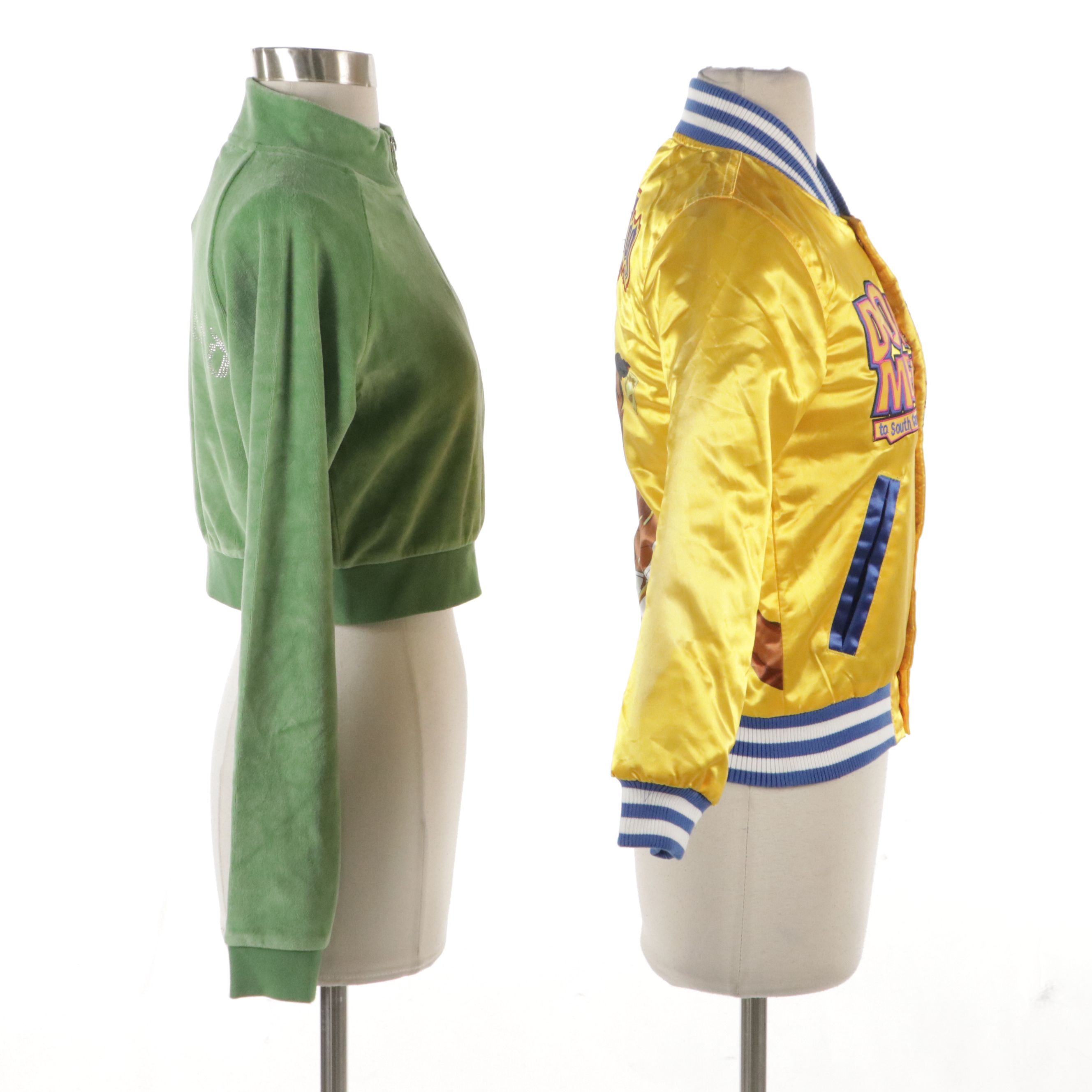 Youth Satin "Don't Be a Menace" Bomber Jacket and Nelk Boys' Zip Jacket