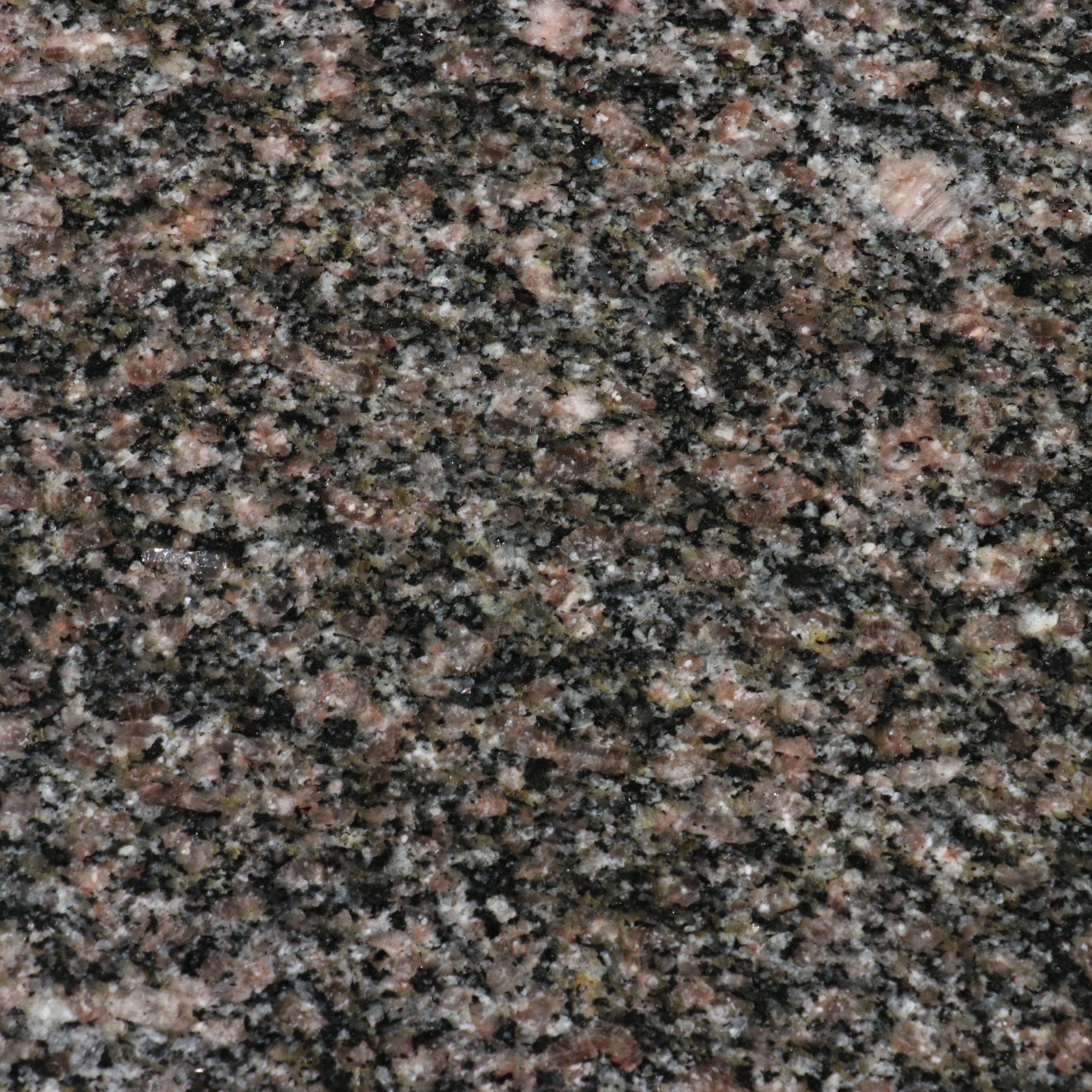 Neoclassical Style Carved Mahogany Coffee Table with Granite Top