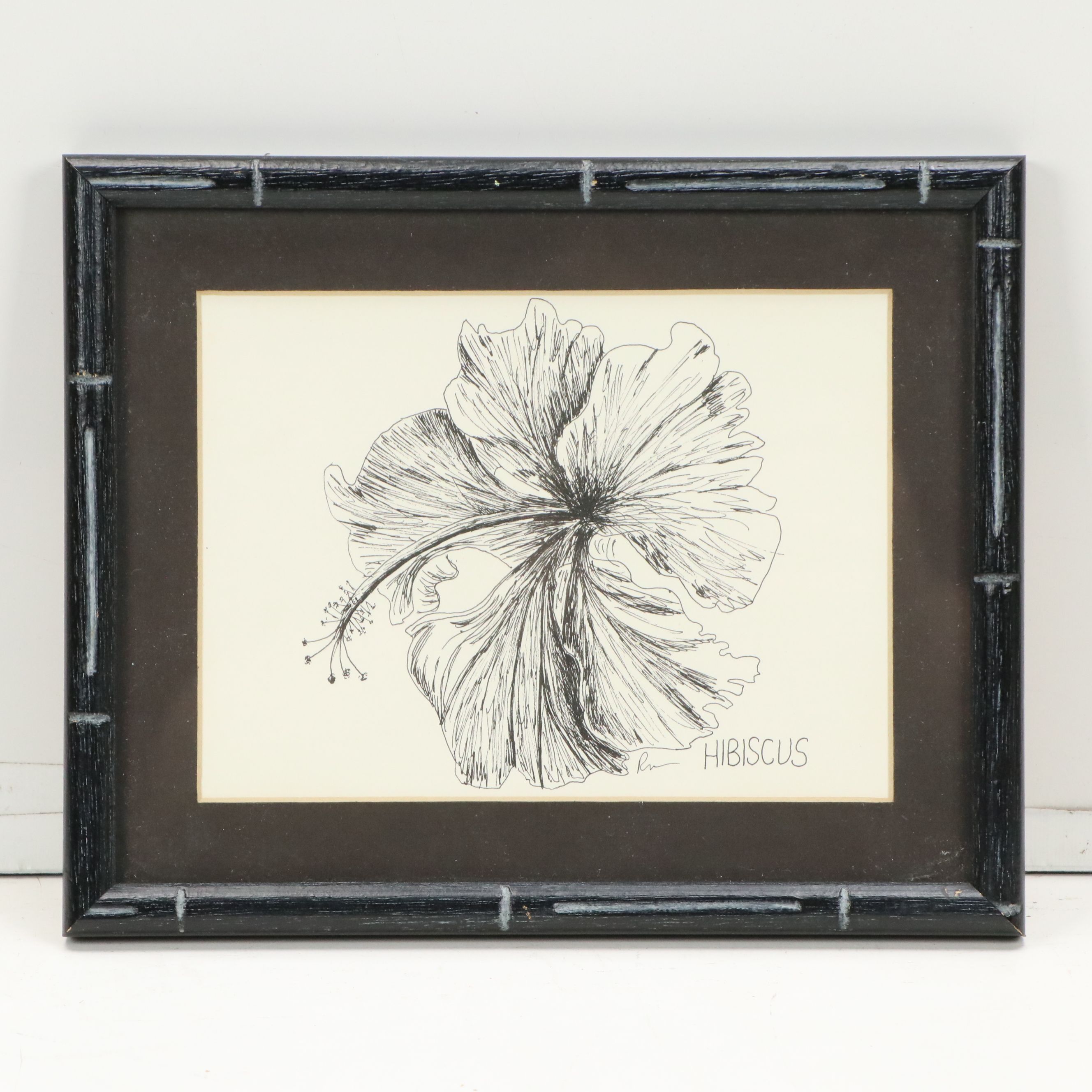 Trace Purcell Lithographs of Hawaiian Landscape and Flowers, Late 20th Century