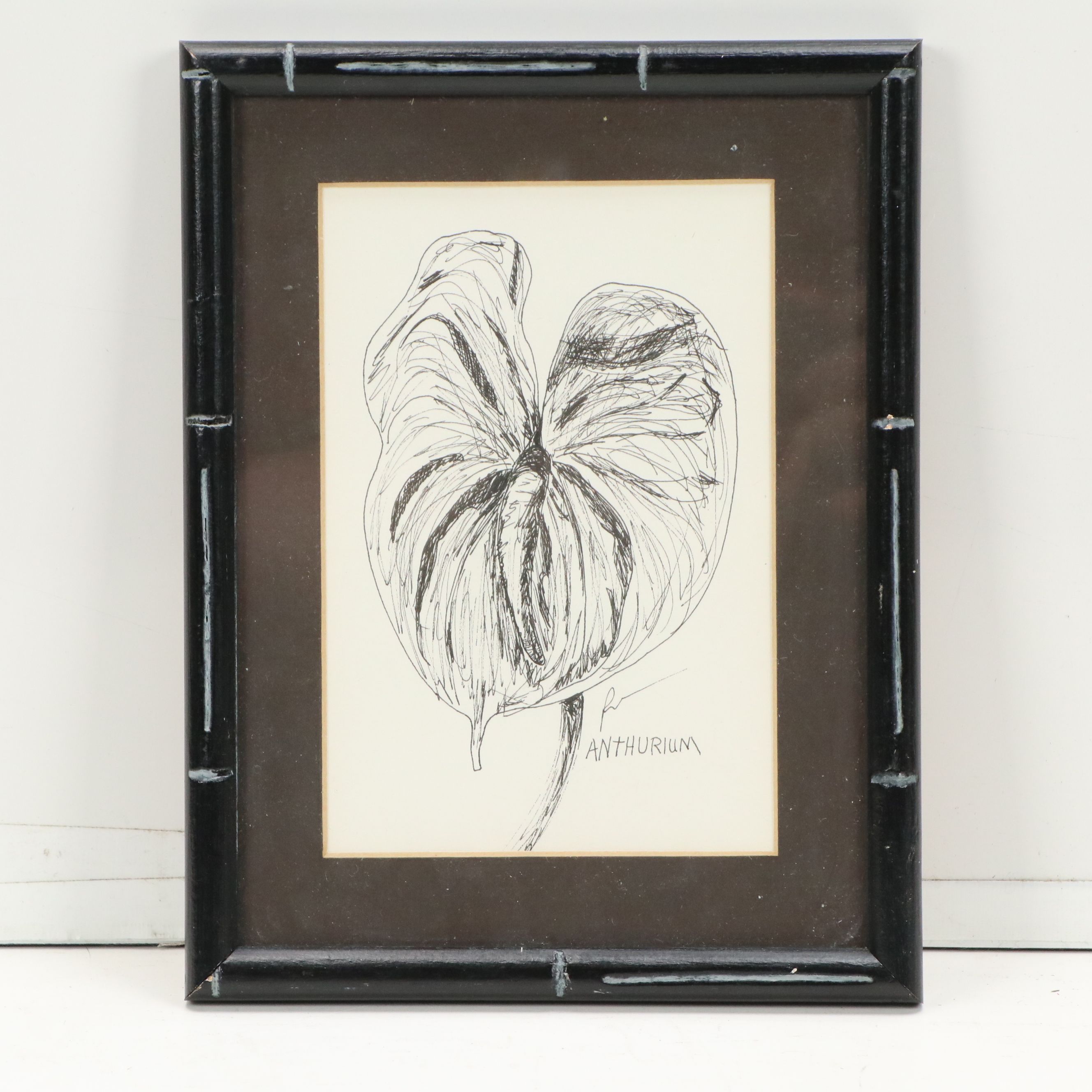 Trace Purcell Lithographs of Hawaiian Landscape and Flowers, Late 20th Century