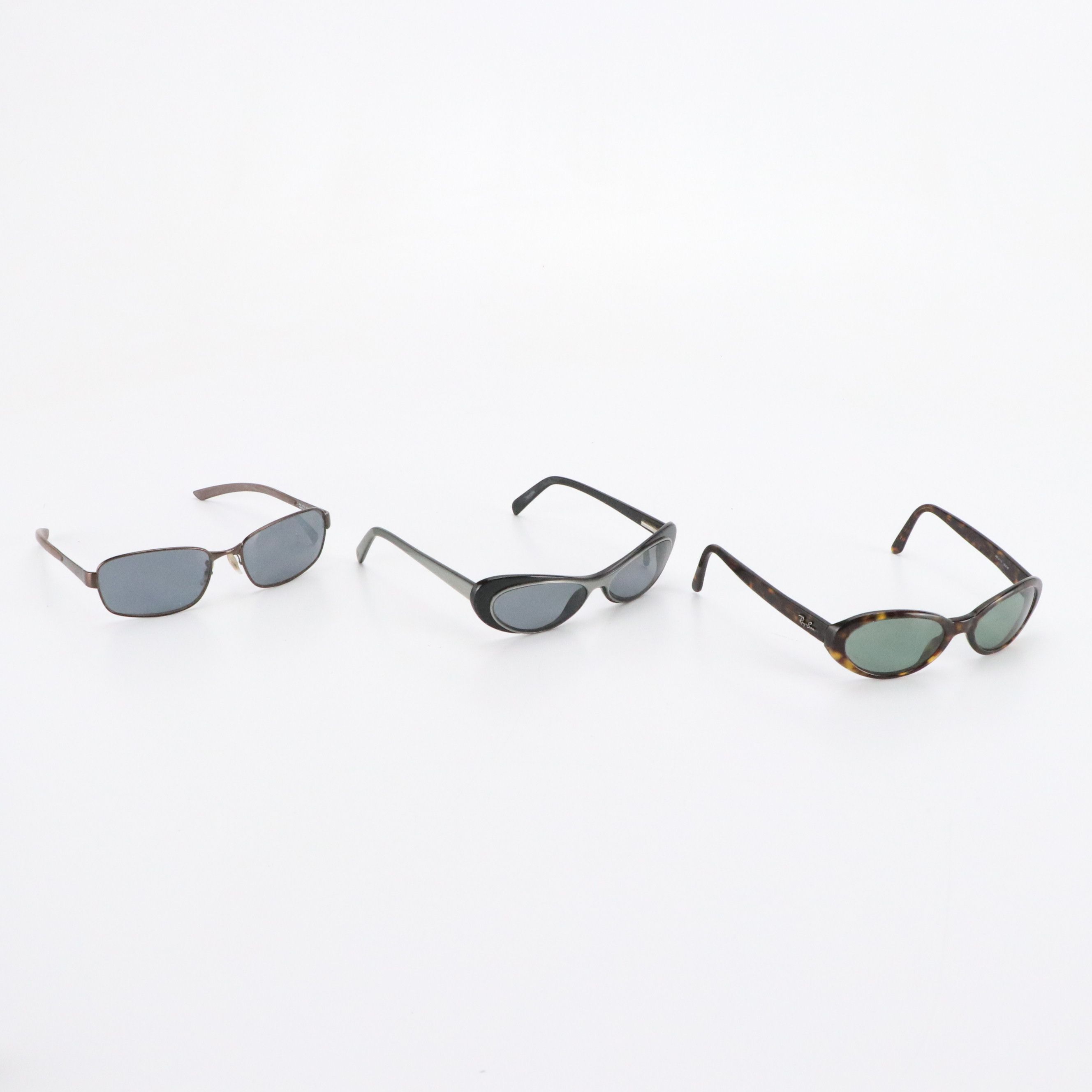Assorted Eyewear Including Prada Bifocals, Ray-Ban "Jackie Ohh" Sunglasses, More