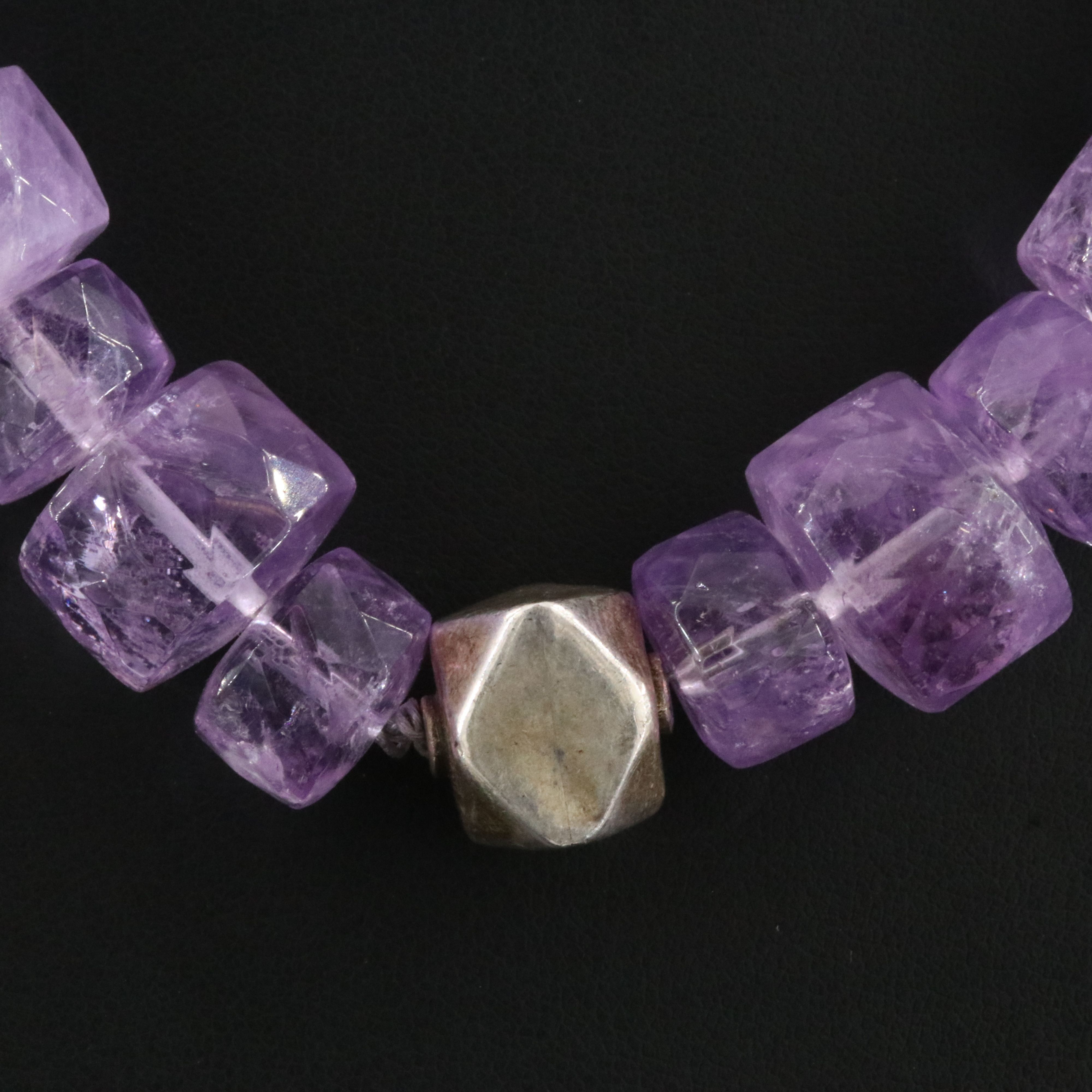 Sterling Amethyst Necklace