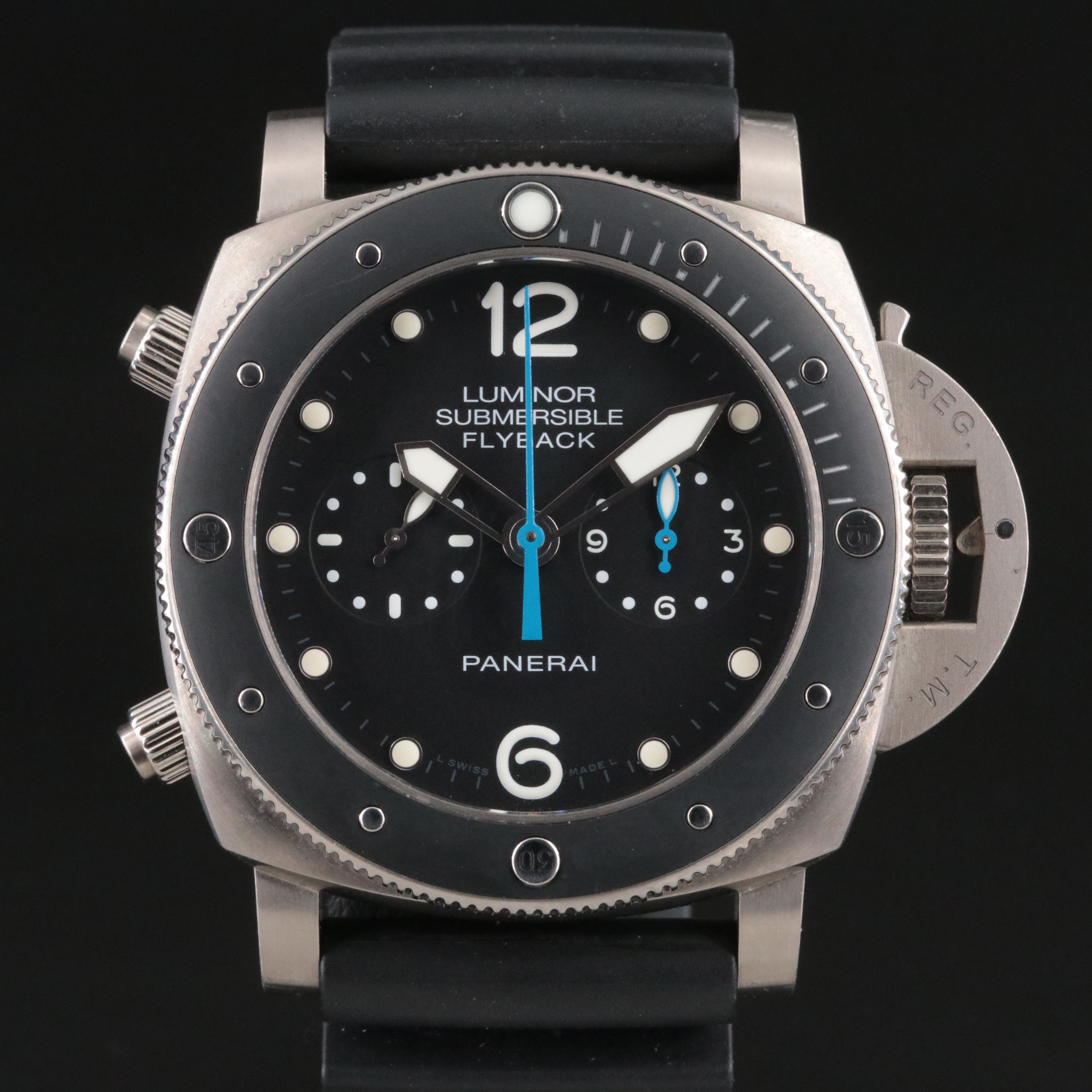Panerai Luminor Submersible 1950 3 Days Chrono Flyback Titanio Watch PAM00615