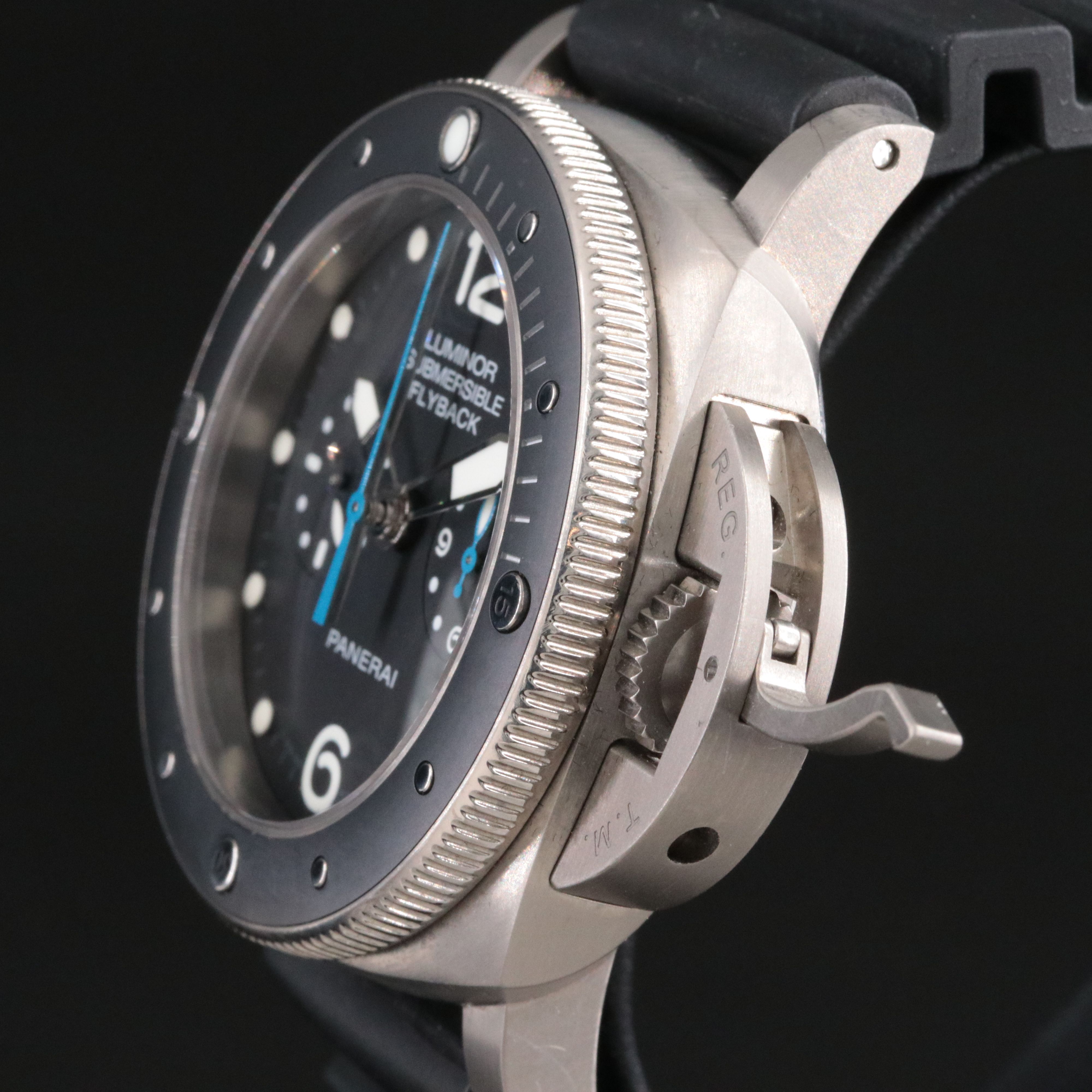 Panerai Luminor Submersible 1950 3 Days Chrono Flyback Titanio Watch PAM00615