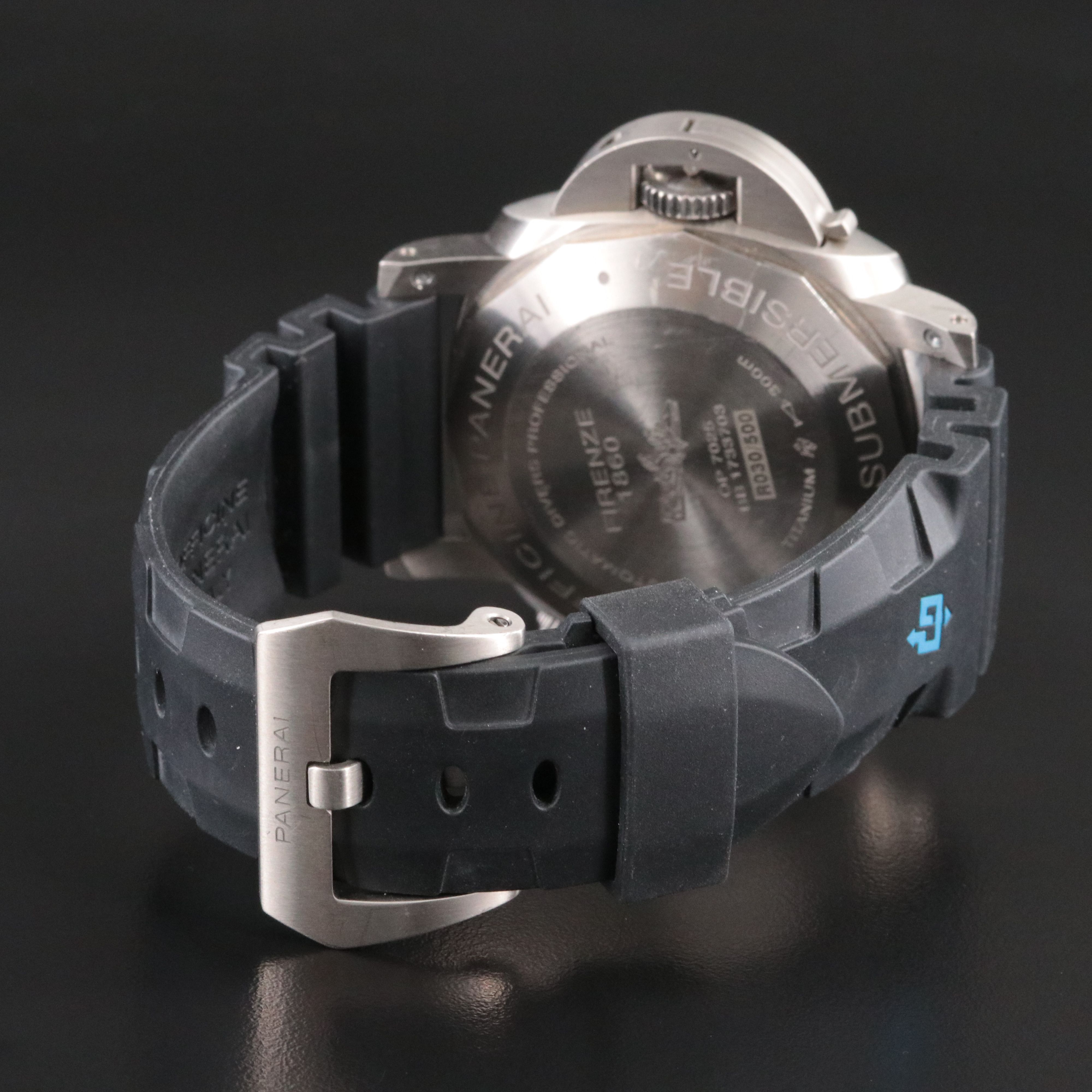 Panerai Luminor Submersible 1950 3 Days Chrono Flyback Titanio Watch PAM00615