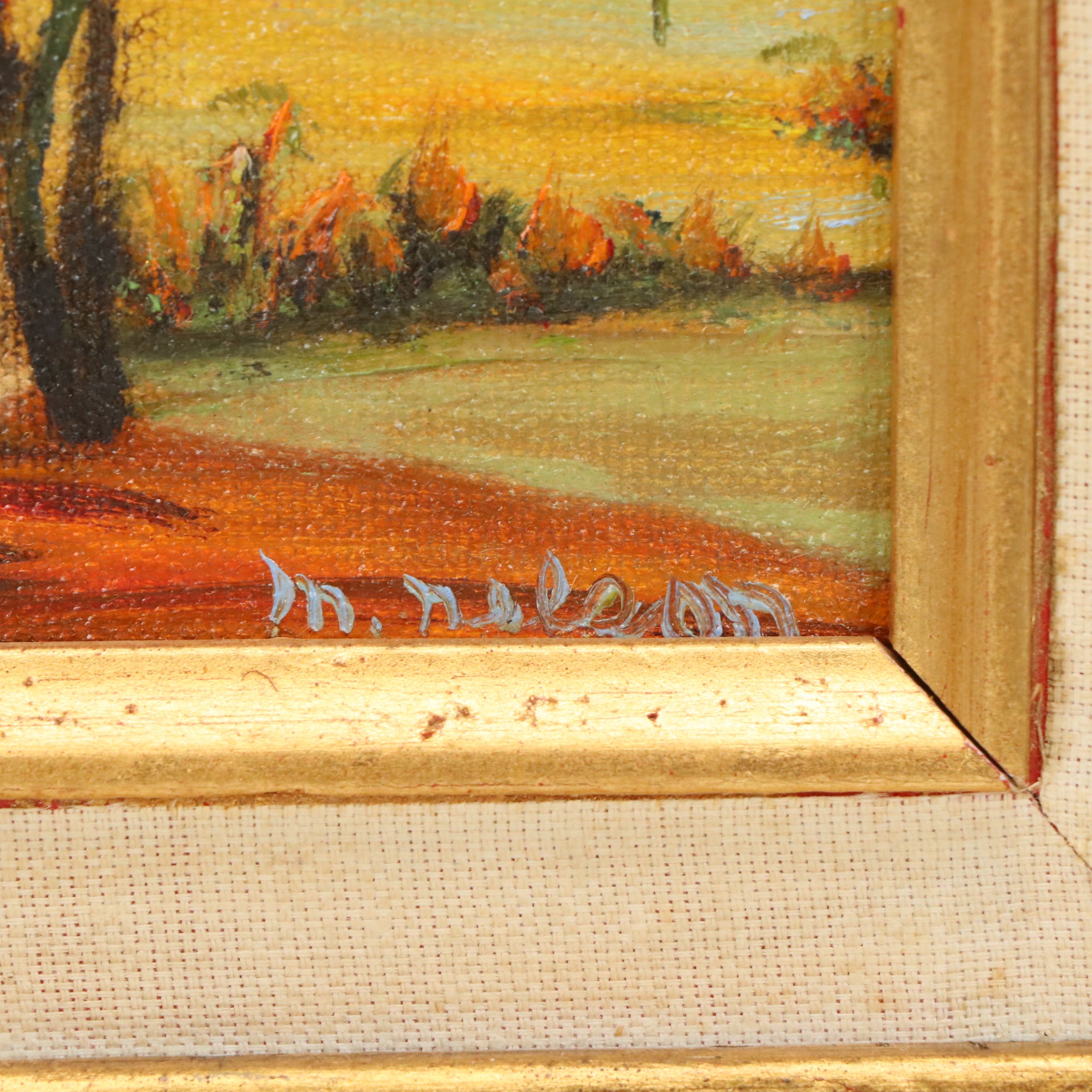 Mabel Nelson Oil Paintings of Southwestern Landscapes, Late 20th Century